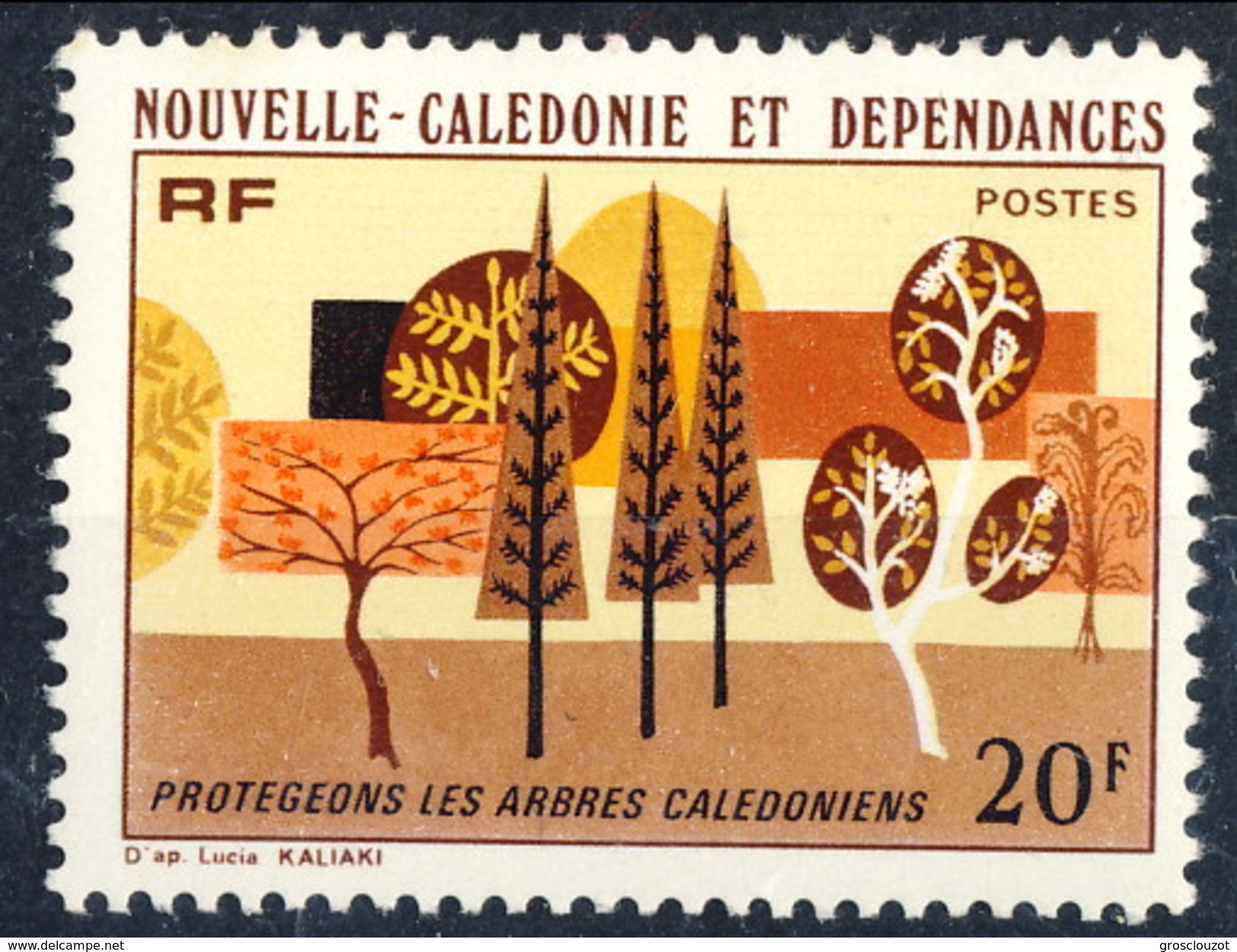 Nouvelle Caledonie 1977 N. 412 MNH Cat. &euro; 2 - Nuovi