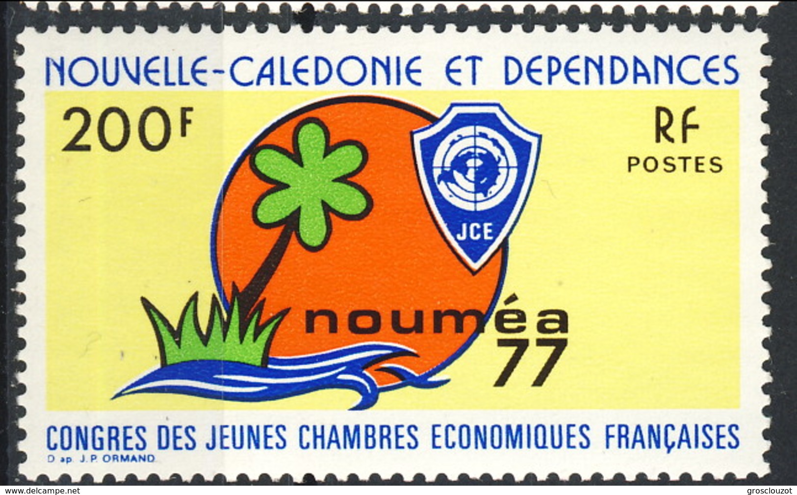 Nouvelle Caledonie 1977 N. 413 MNH Cat. &euro; 12 - Nuovi