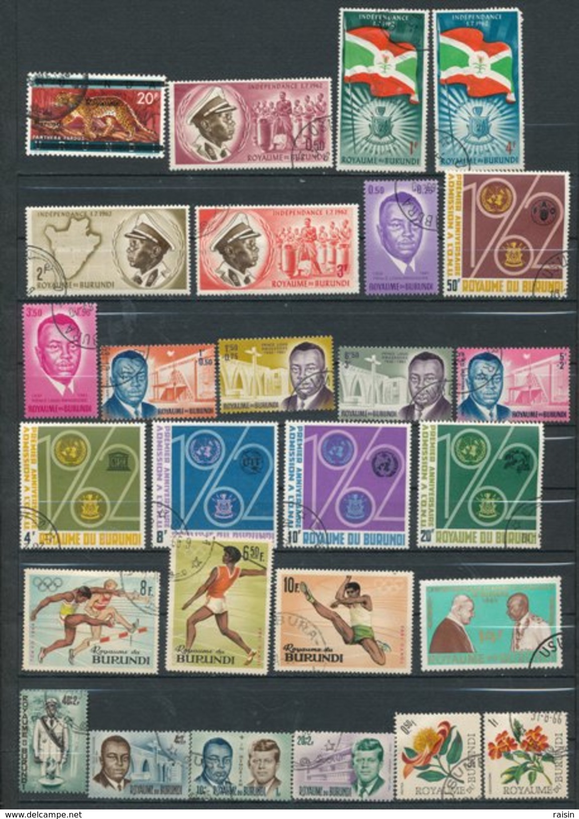 Rwanda Petite collection lot de plus de 350 timbres