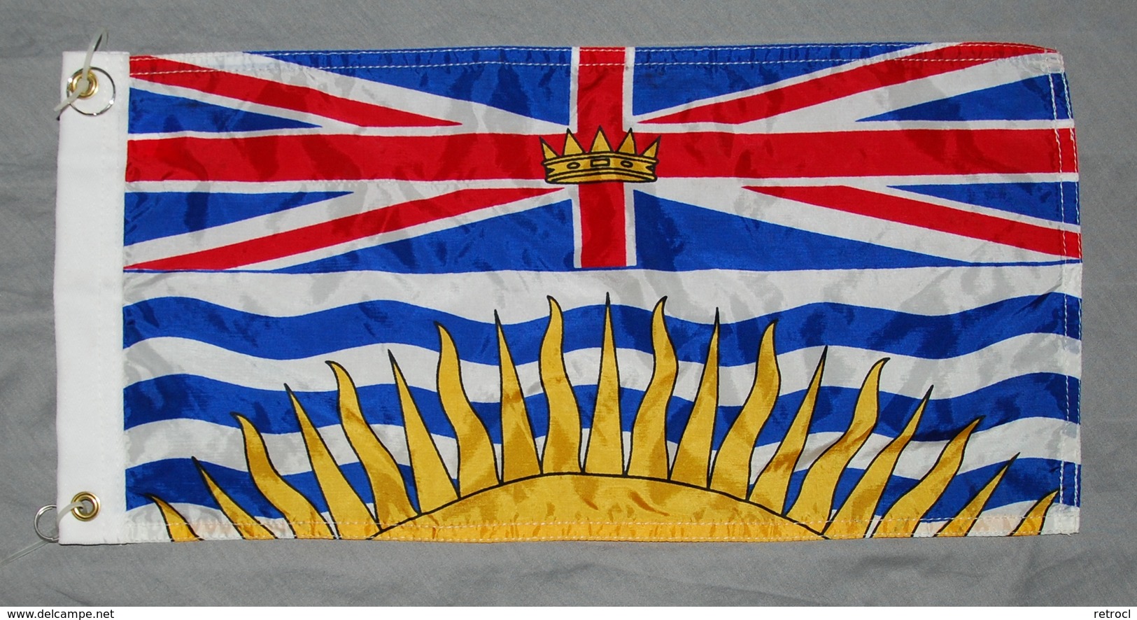Vintage Top Quality Flag Of The British Columbia Ensign Flag - Banderas