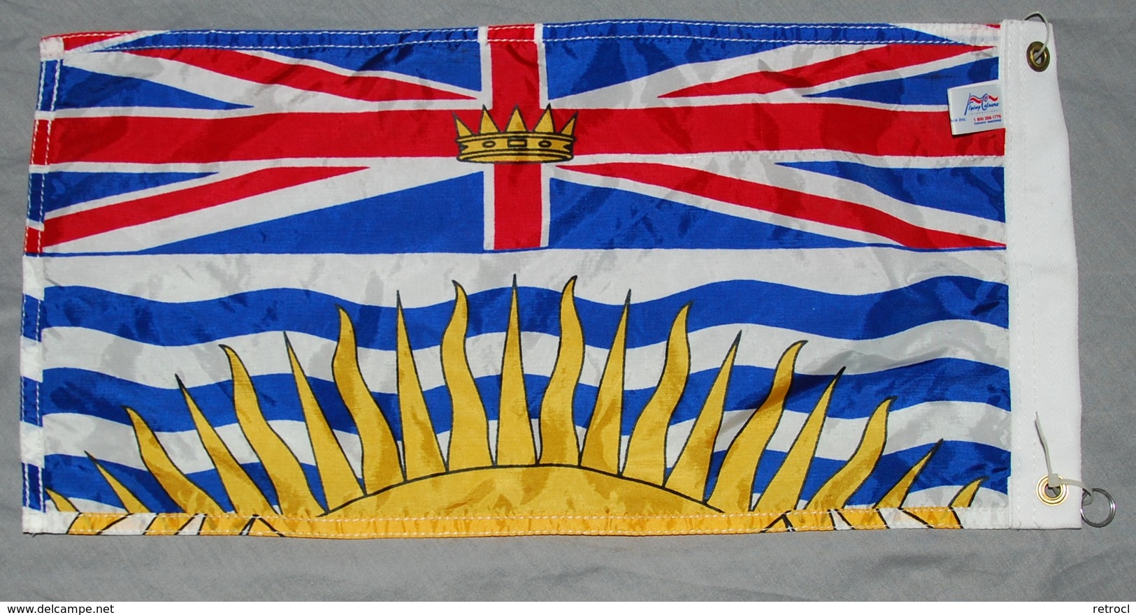 Vintage Top Quality Flag Of The British Columbia Ensign Flag - Drapeaux