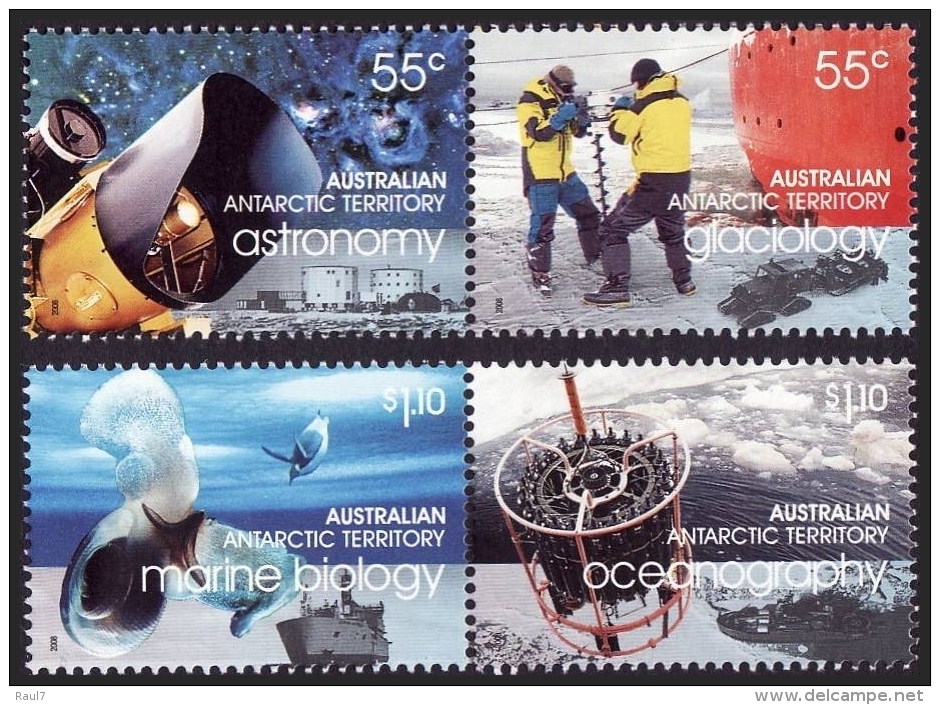 Australian Antarctic A.A.T. ( Australia) 2008 - Astronomie, Année Polaire - 4v Neuf // Mnh - Nuevos