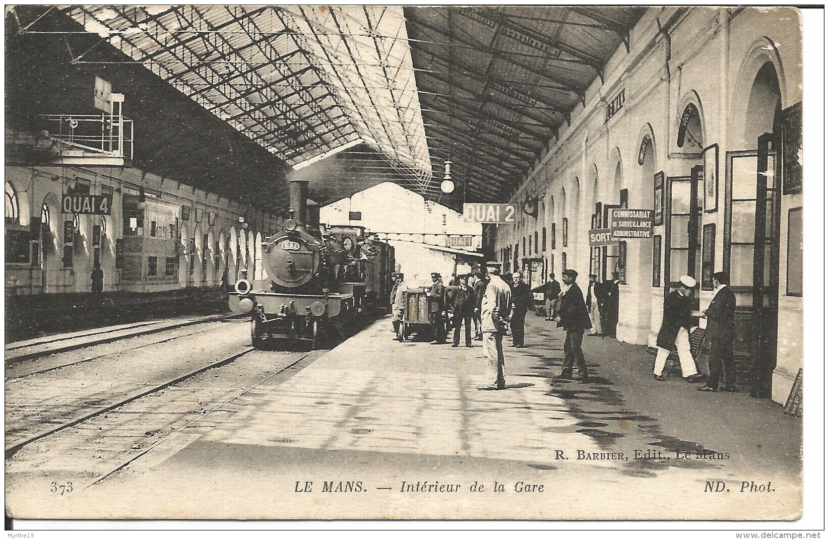 72 - LE MANS - Intérieur De La Gare  - La Gare - Le Mans