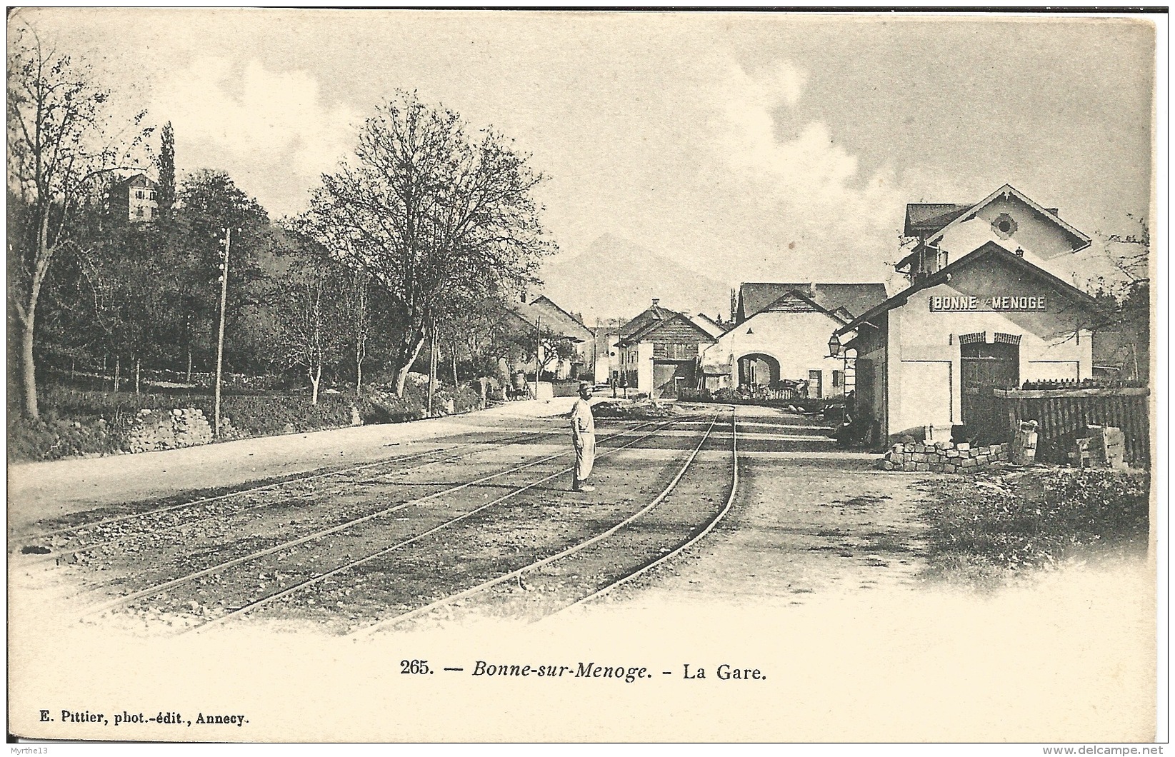 74 - Bonne-sur-Menoge-  La Gare - Bonne