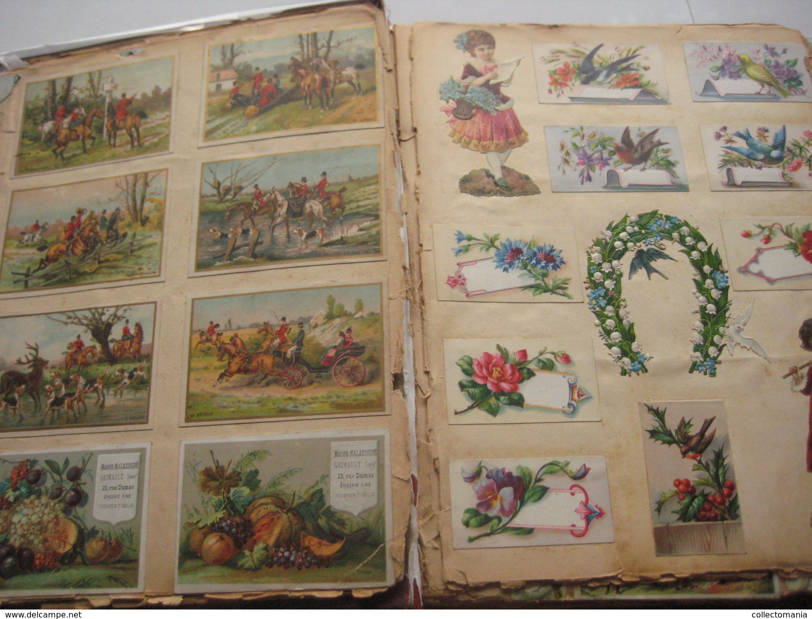 old Album chromos  before 1900, some compl sets VERY good condition , evaluate the good scans, all thematic many PUB