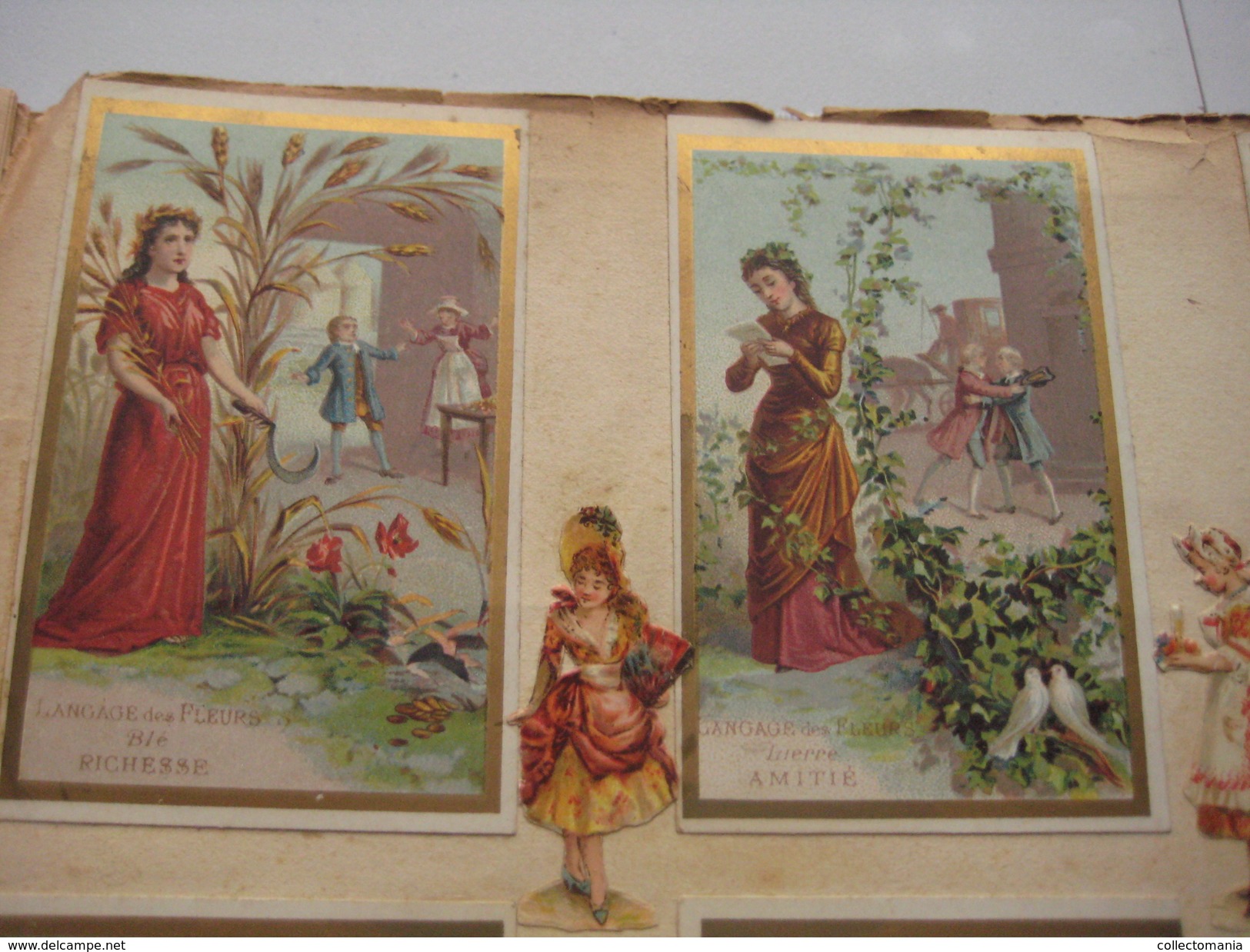 old Album chromos  before 1900, some compl sets VERY good condition , evaluate the good scans, all thematic many PUB