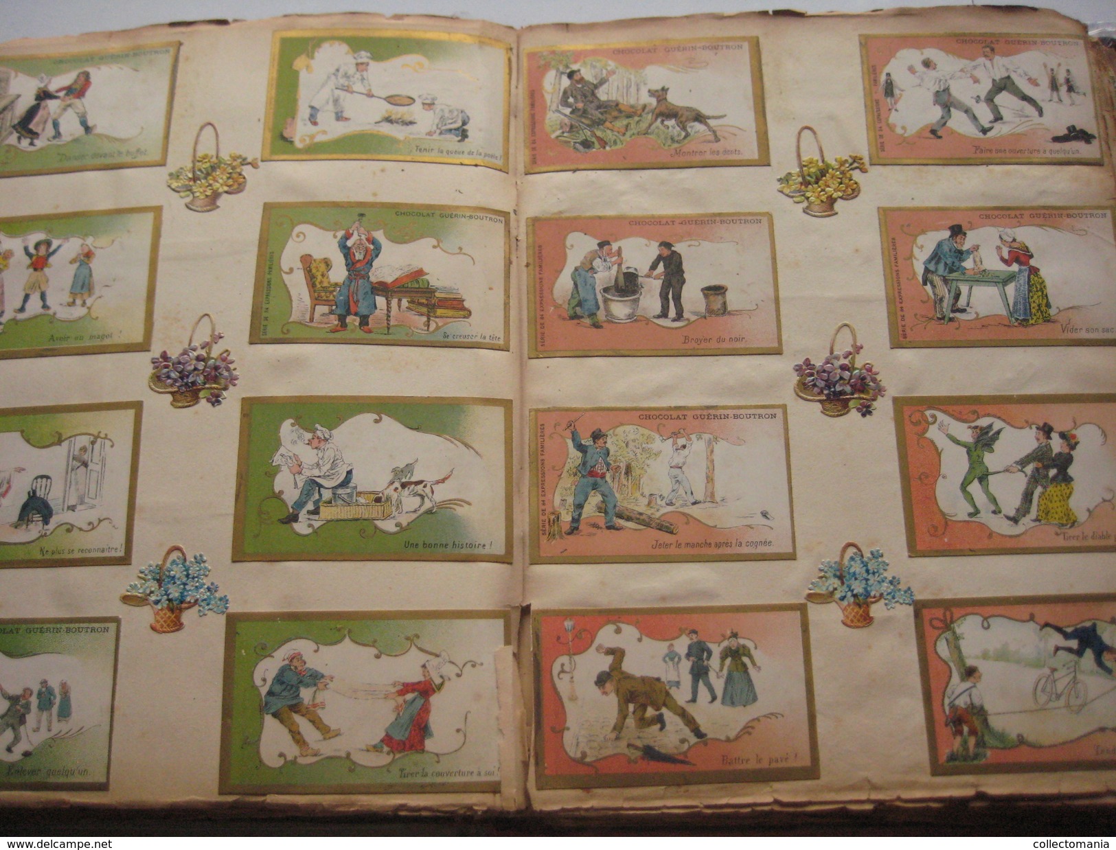 old Album chromos  before 1900, some compl sets VERY good condition , evaluate the good scans, all thematic many PUB