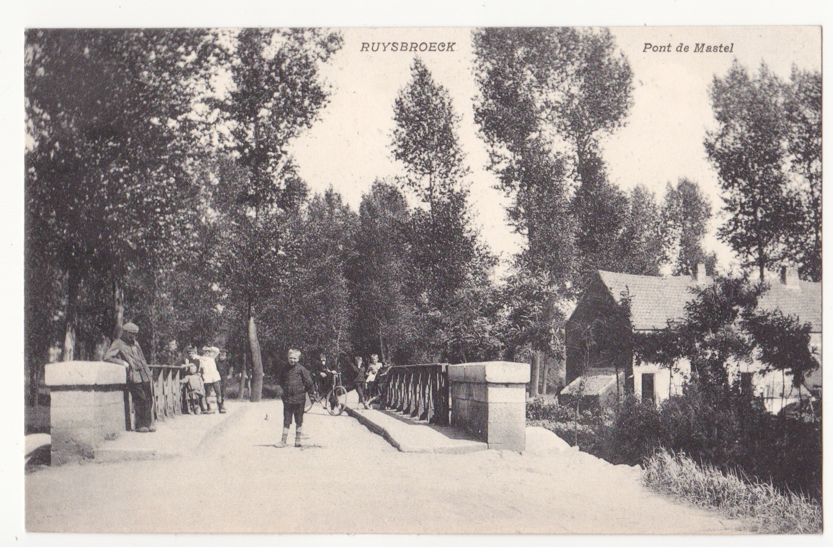 Ruisbroek: Pont De Mastel. - Sint-Pieters-Leeuw