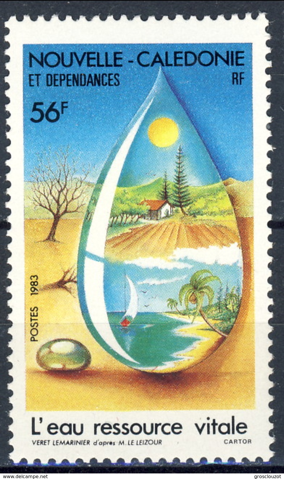 Nouvelle Caledonie 1983  Serie N. 478 MNH Cat. &euro; 2.50 - Nuovi