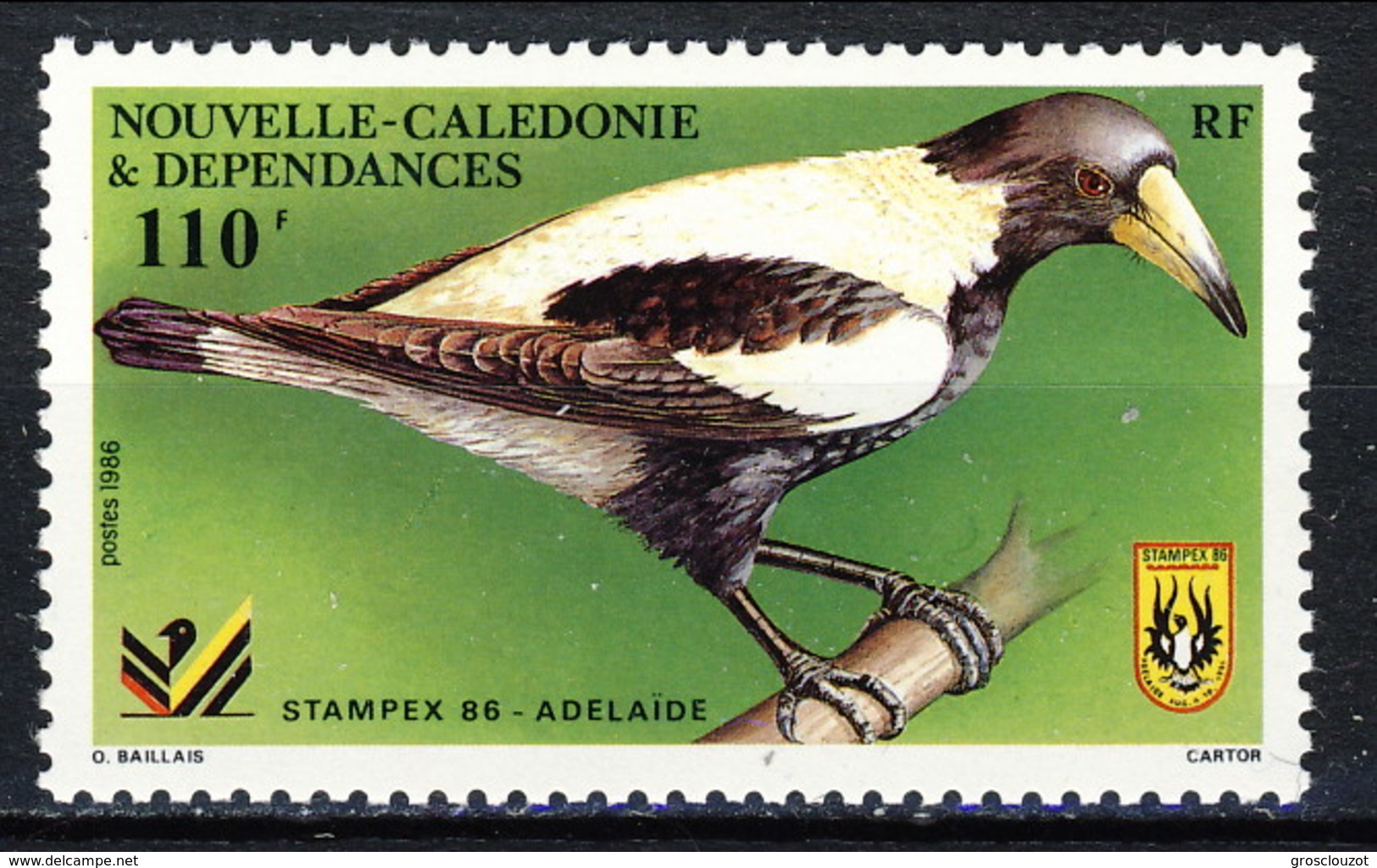 Nouvelle Caledonie 1986 Serie N. 523 MNH Cat. &euro; 4.20 - Nuovi