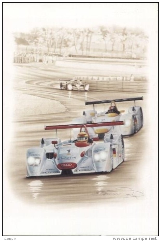 CPM - LE MANS - 24 HEURES  - Dessin Francois BRUERE - Edition Orpheograff - Le Mans