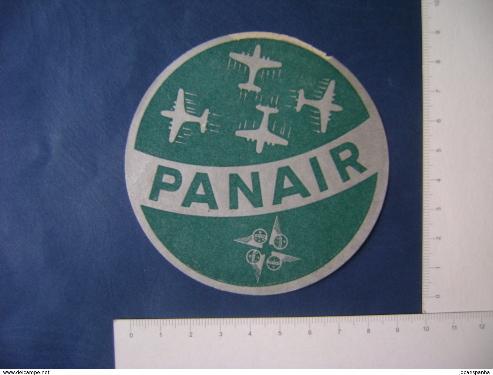 PLANE - PANAIR (BRAZIL) LABEL IN THE STATE - Publicités