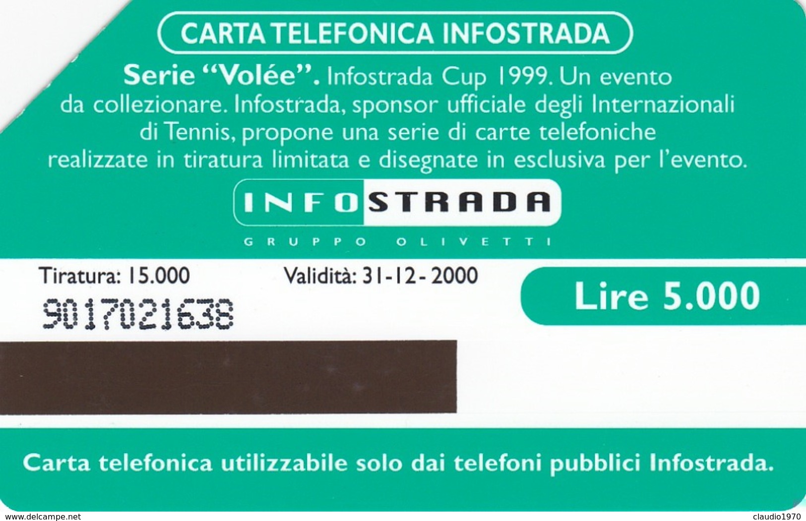 Lotto Di  2 Ricarica .infostrada. - Altri & Non Classificati