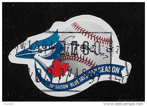 CANADA  2001,  #1901,    TORONTO BLUE JAYS  USED - Oblitérés