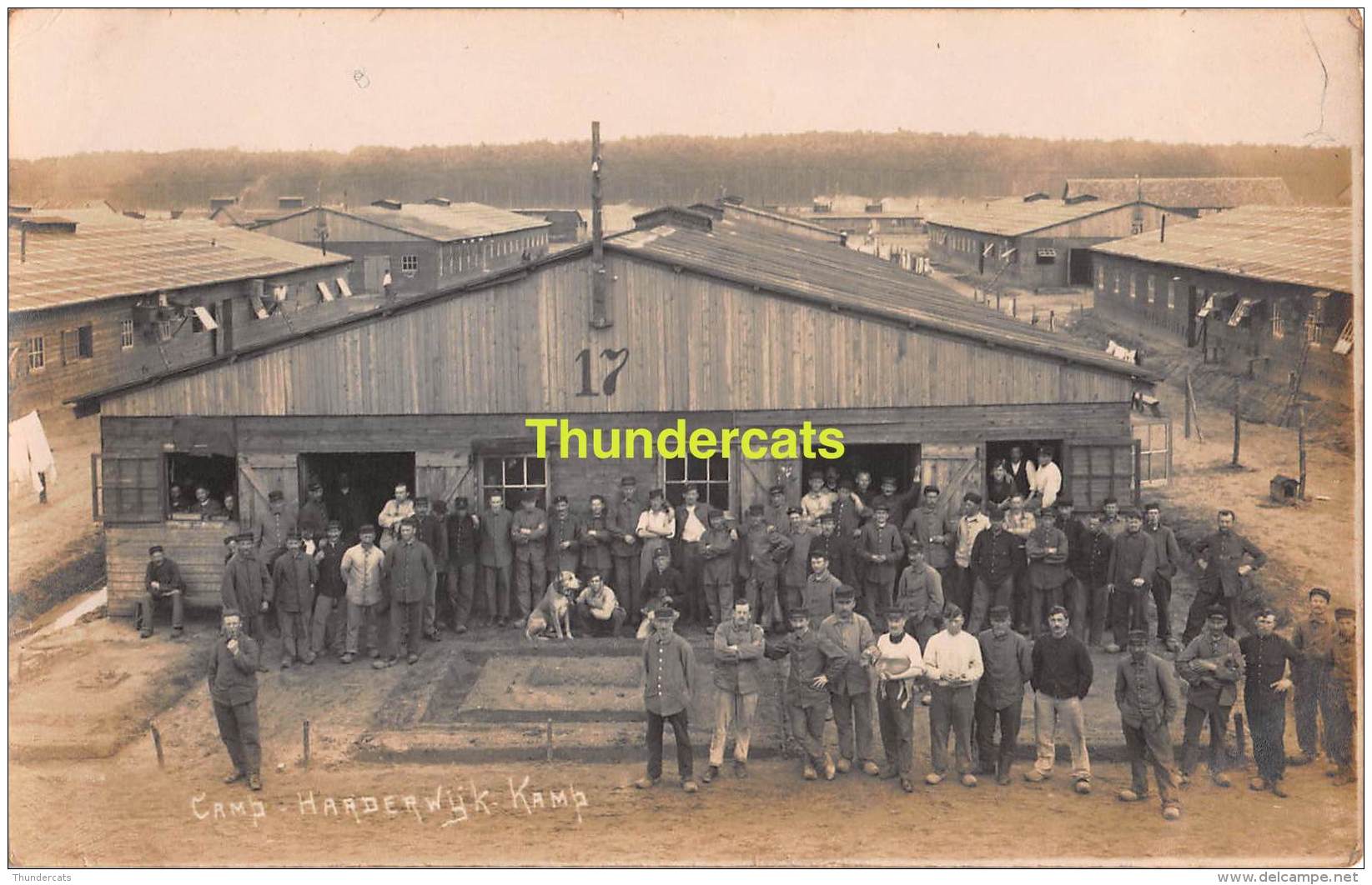 FOTOKAART CARTE DE PHOTO KAMP HARDERWIJK CAMP - Harderwijk