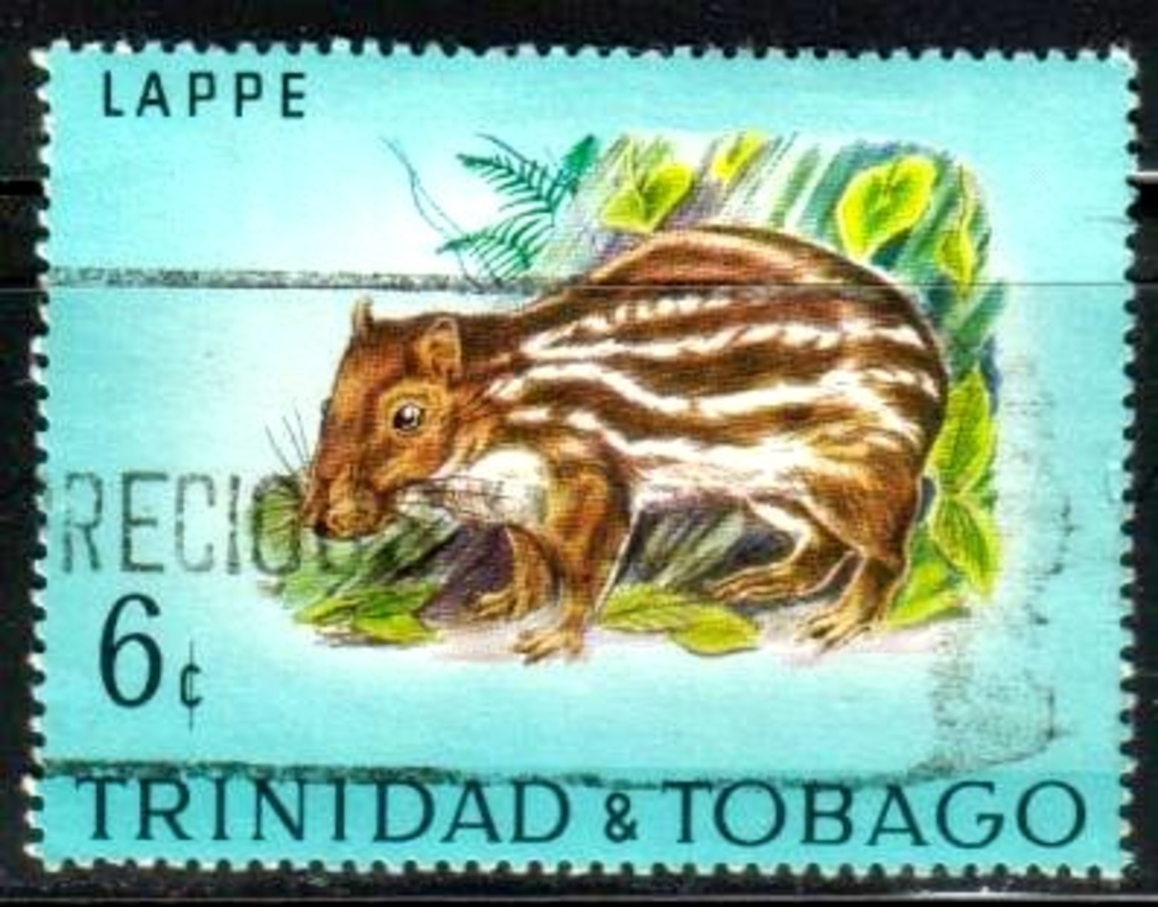 Paca, Trinidad & Tobago Stamp SC#198 Used - Trinité & Tobago (1962-...)