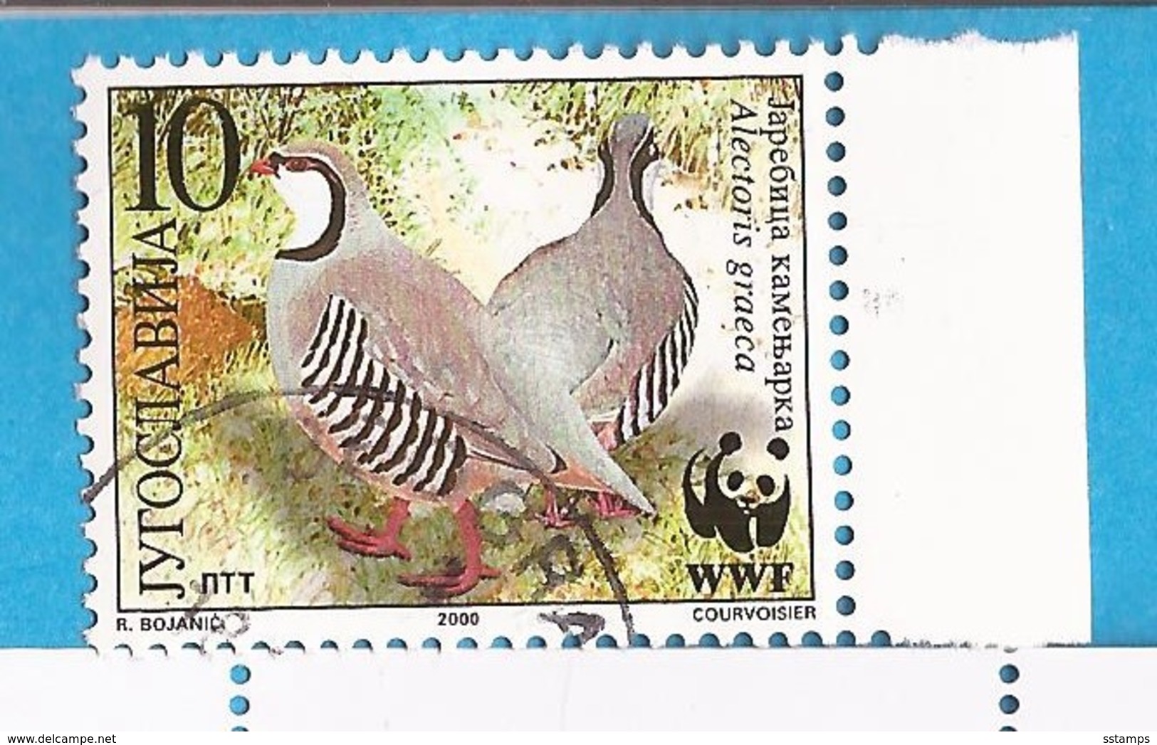 2000  2966-69 WWF  FAUNA BIRDS JUGOSLAVIJA JUGOSLAWIEN USED - Gebruikt