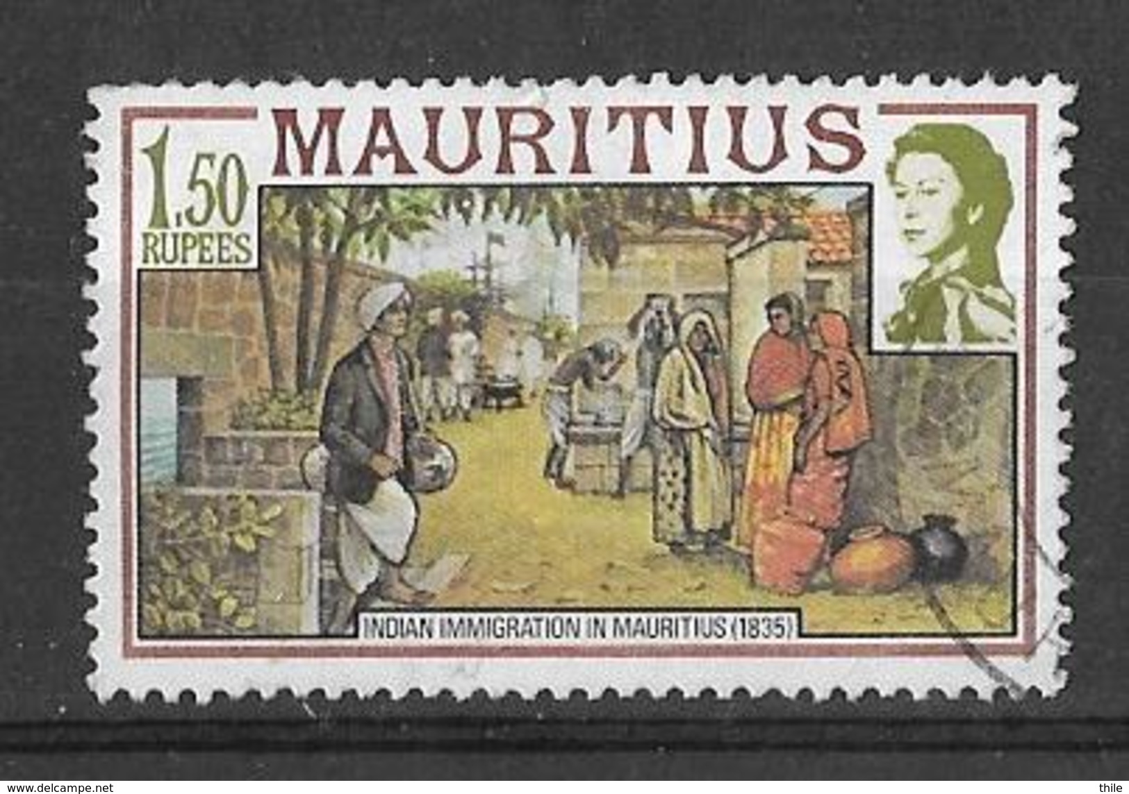 Mauritius - YT 462 (o) - Indian Immigration - Maurice (1968-...)