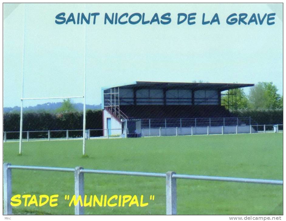 SAINT NICOLAS DE GRAVE Stade "Municipal" (82) - Rugby