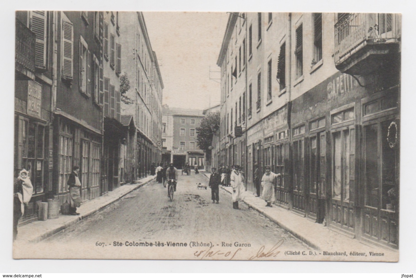 69 RHONE - SAINTE COLOMBE LES VIENNE Rue Garon - Vaux-en-Velin