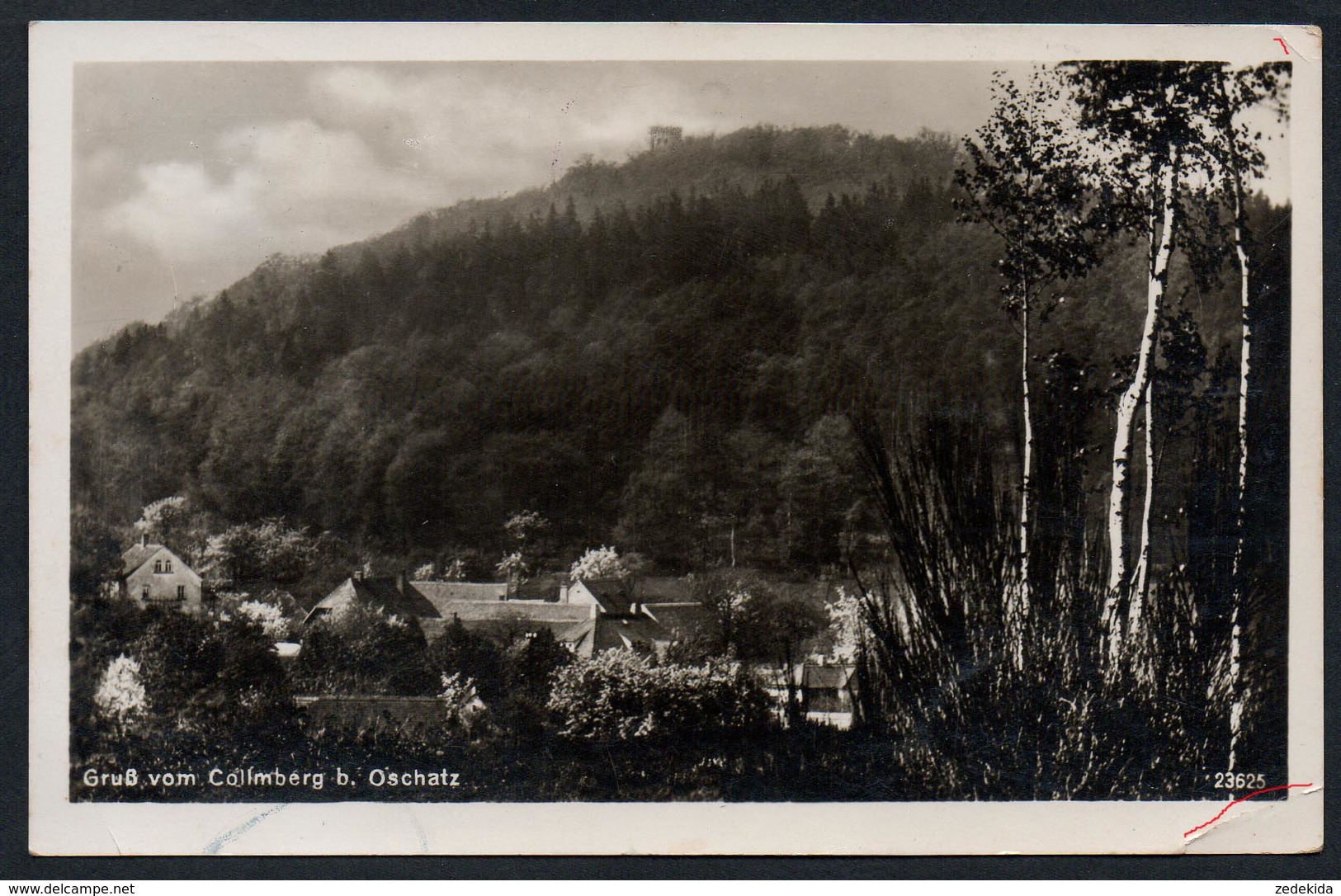 9245 - Alte Foto Ansichtskarte - Gruß Vom Collmberg Bei Oschatz - Landpost Landpoststempel - Gel 1931 - Brück & Sohn - Oschatz