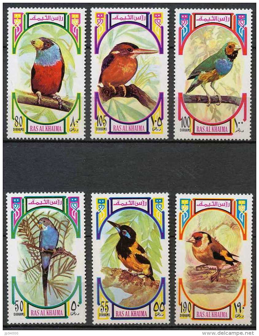 RAS AL KHAIMA, Oiseaux, Birds, Pajaros. Michel  N° 594/98** MNH - Otros & Sin Clasificación