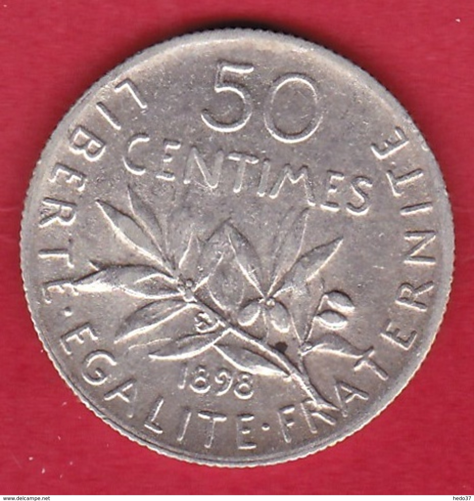 France 50 Centimes Semeuse 1898 - SUP - Altri & Non Classificati