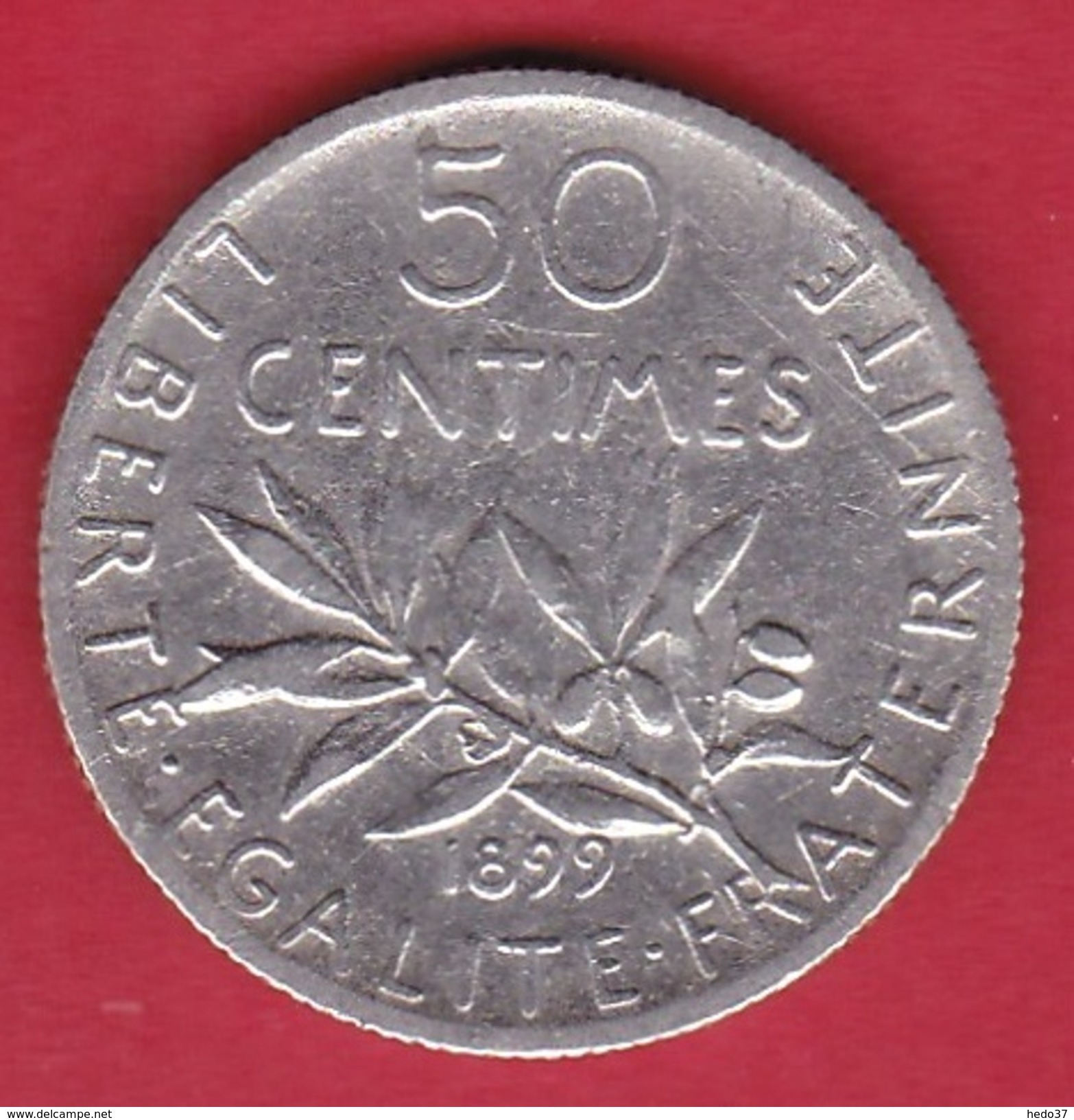 France 50 Centimes Semeuse 1899 - Autres & Non Classés