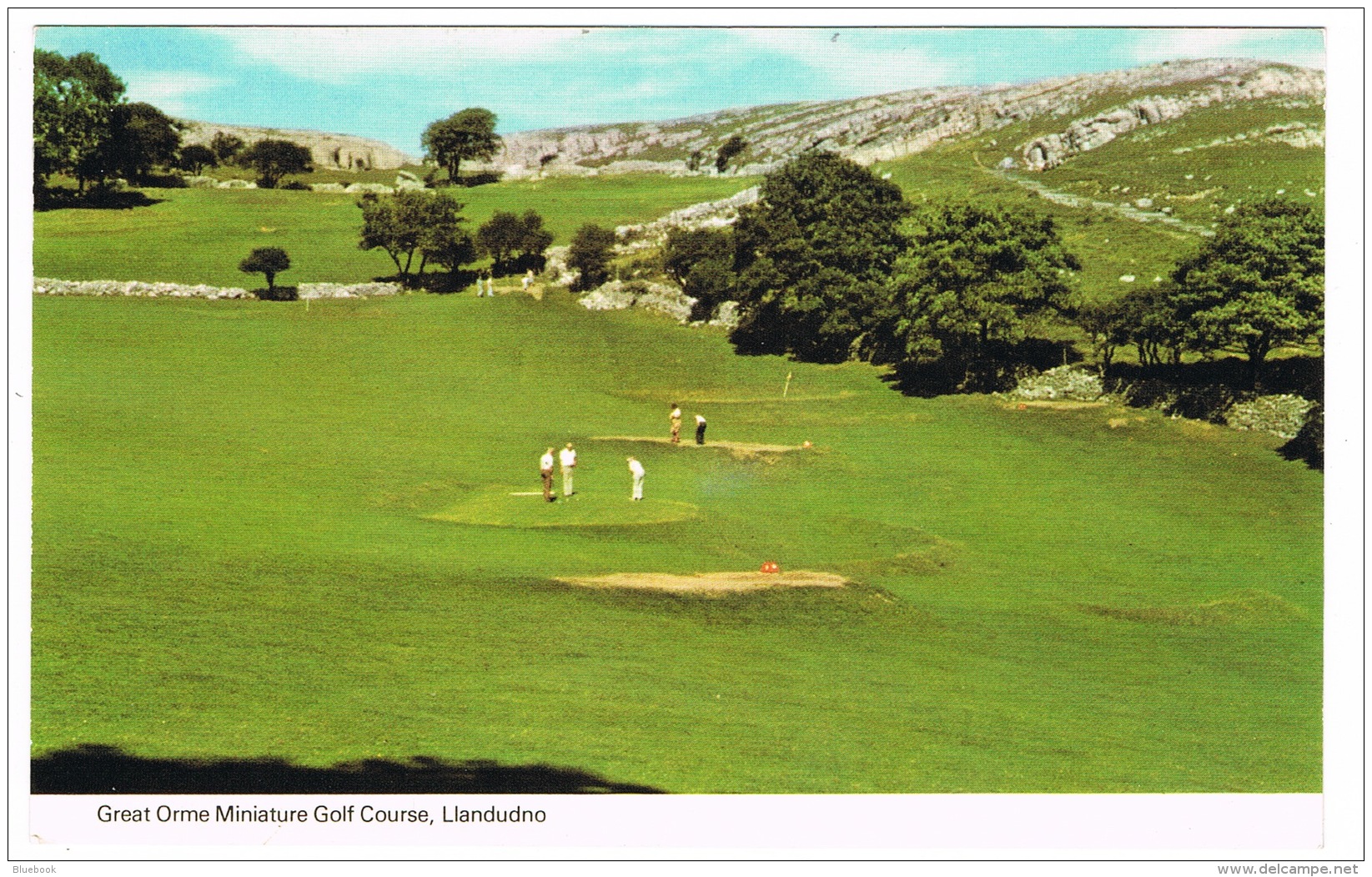 RB 1142 -  Postcard - Great Orme Miniature Golf Course - Llandudno Caernarvonshire Wales - Caernarvonshire