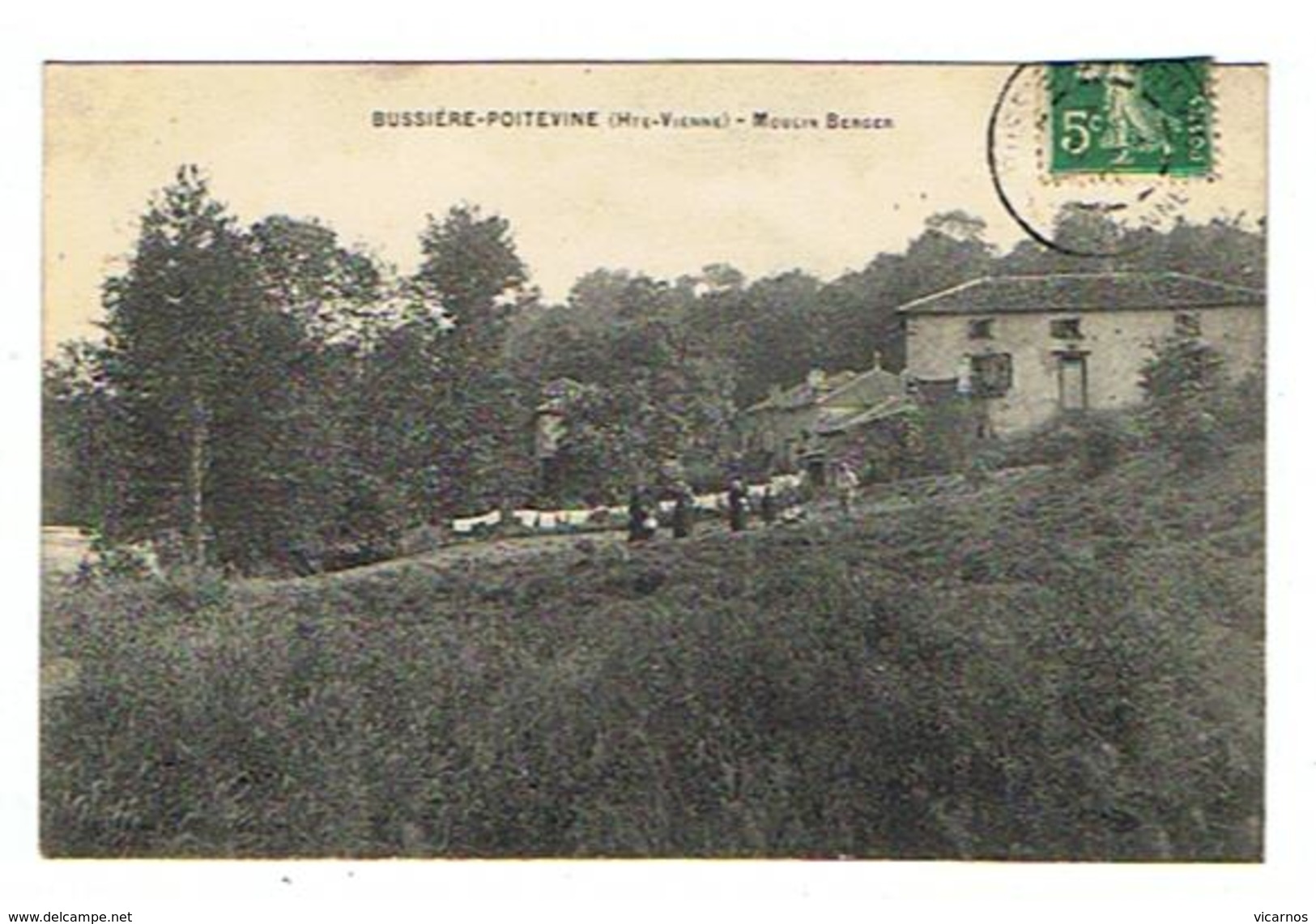 CPA 87 BUSSIERE POITEVINE Moulin Berger - Bussiere Poitevine