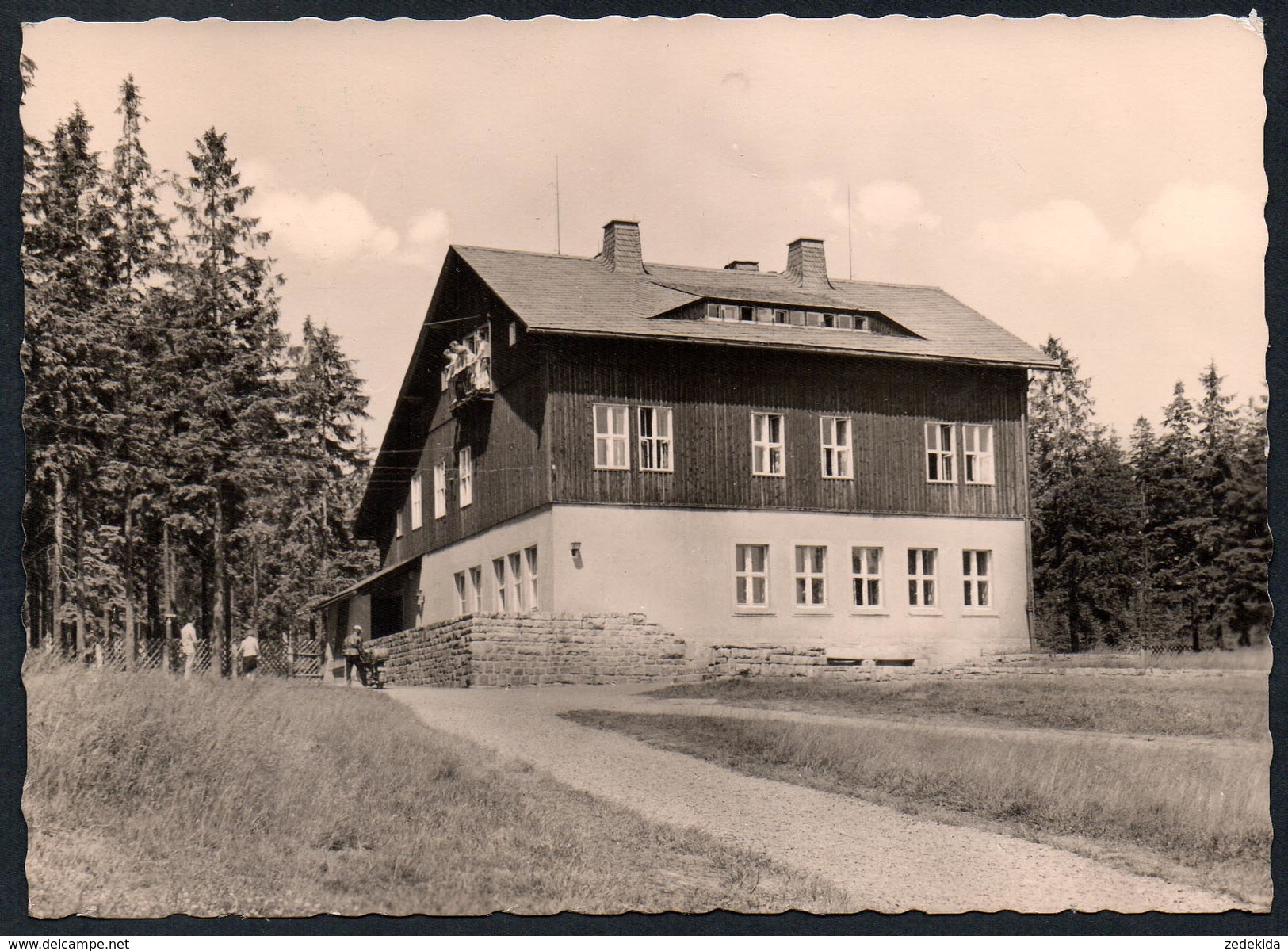 9766 - Alte Foto Ansichtskarte - Hormersdorf Jugendherberge Adolf Hennecke - Darr - Gel - Zwoenitz