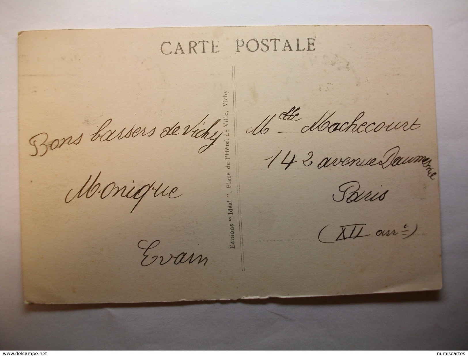 Carte Postale Auvergne La Noce (Petit Format  Oblitérée Timbre 20 Centimes ) - Noces