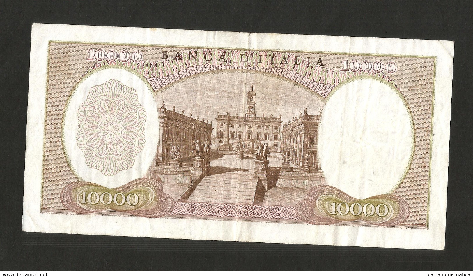 ITALIA - BANCA D' ITALIA - 10000 Lire MICHELANGELO (Firme: Carli / Pacini - Decr. 04/01/1968) - 10.000 Lire