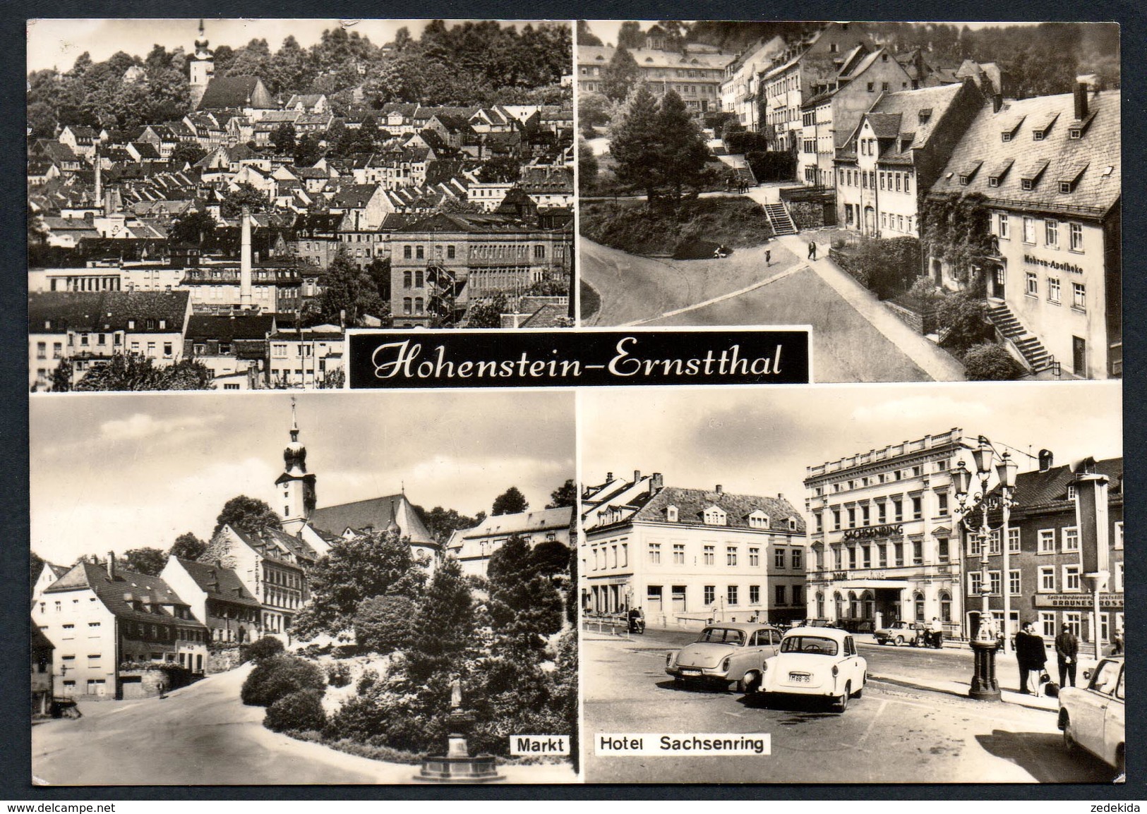 9772 - Alte MBK Ansichtskarte - Hohenstein Ernstthal - Warturg Trabant Kennzeichen - N. Gel - Hohenstein-Ernstthal