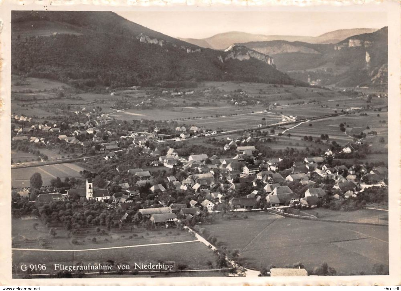 Niederbipp  Fliegeraufnahme - Niederbipp