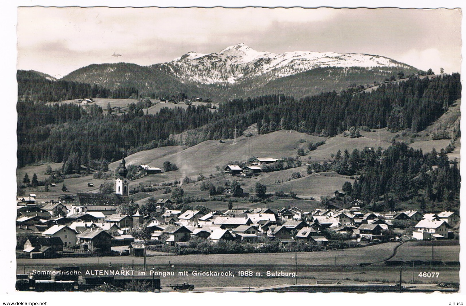 Ö-3185    ALTENMARKT Im PONGAU : Mit Grieskareck - St. Johann Im Pongau