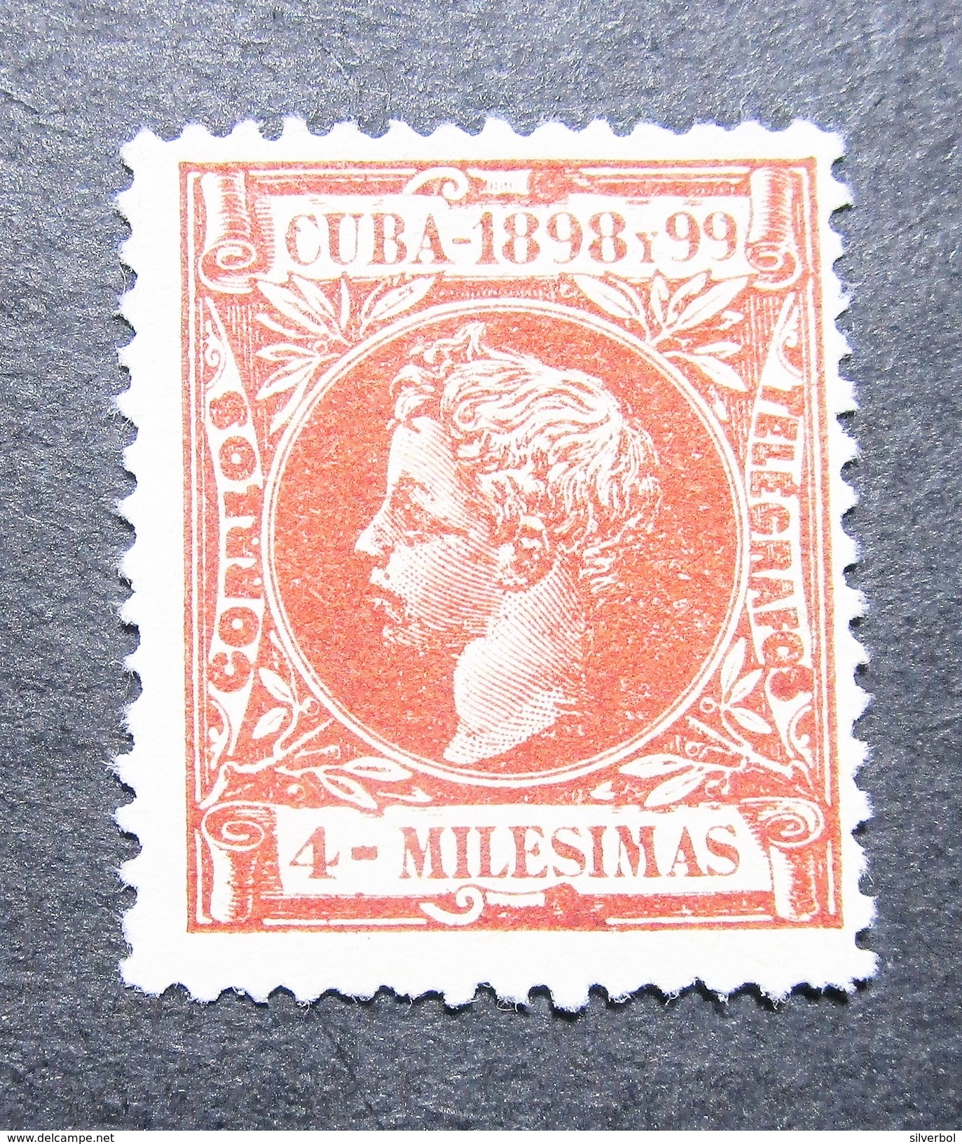 B1674 - Cuba - 1898 - Mich. 115 - Uncancelled No Gum - Voorfilatelie