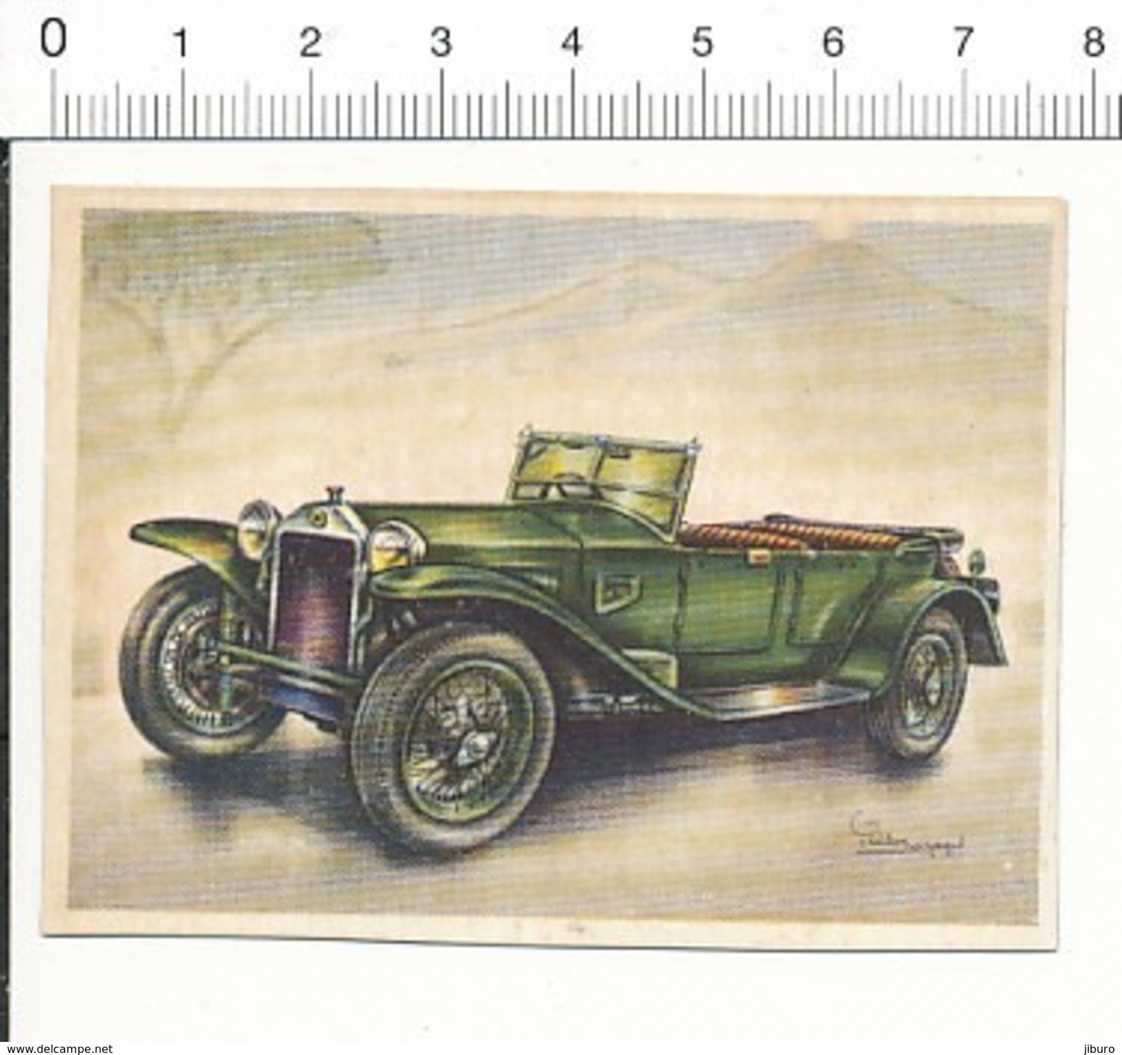 Chromo Cigarettes Virginia Full Speed / Voiture Automobile Lancia Lambda 1928 Vieux Tacots  / IM 01-car-5 - Otras Marcas
