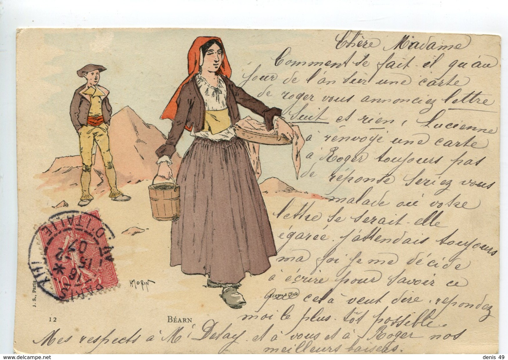 Morin Costumes Béarn - Morin, Henri