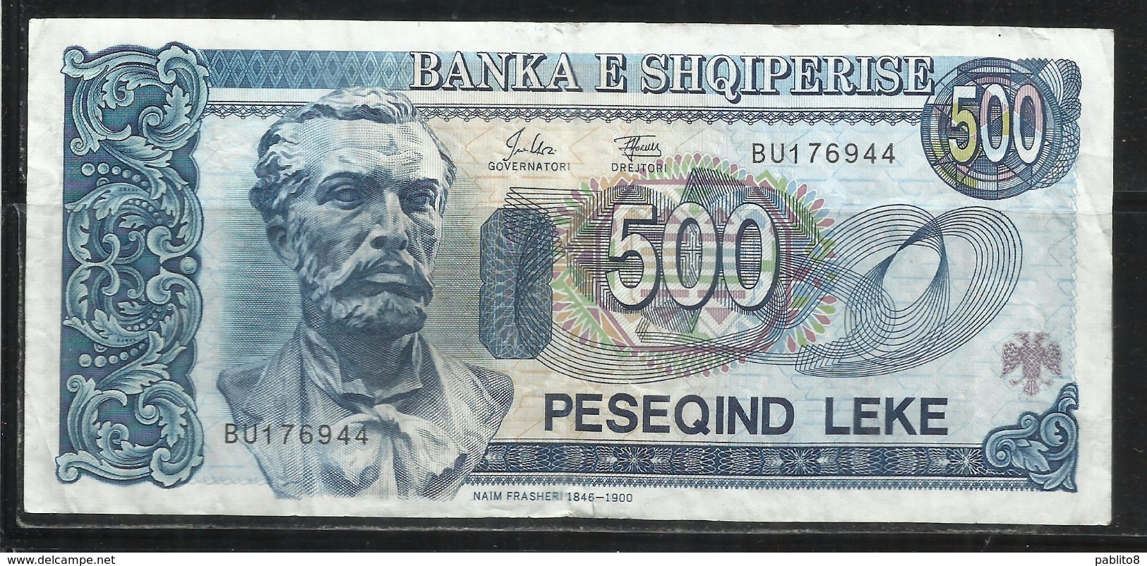 ALBANIA 1994 BANCONOTA BANKNOTE BILLET LEKE 500 LEK - Albania