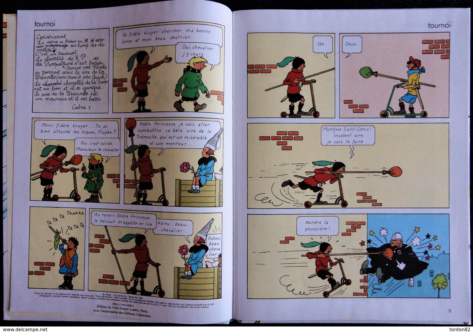 Hergé - Quick Et Flupke - Jeux Interdits - Casterman -  ( 1985 ) . - Quick Et Flupke