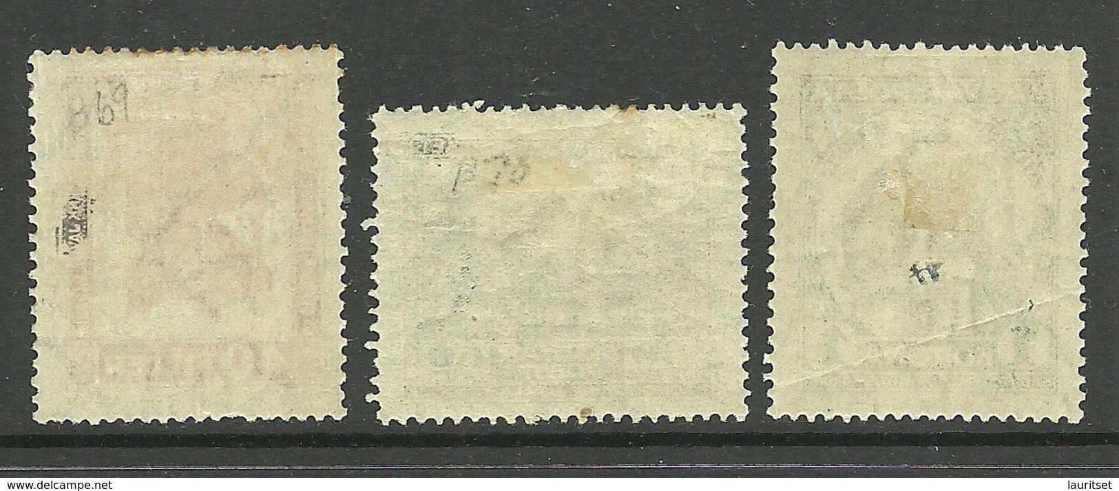 HUNGARY Ungarn 1920 Michel 312 - 314 * - Unused Stamps