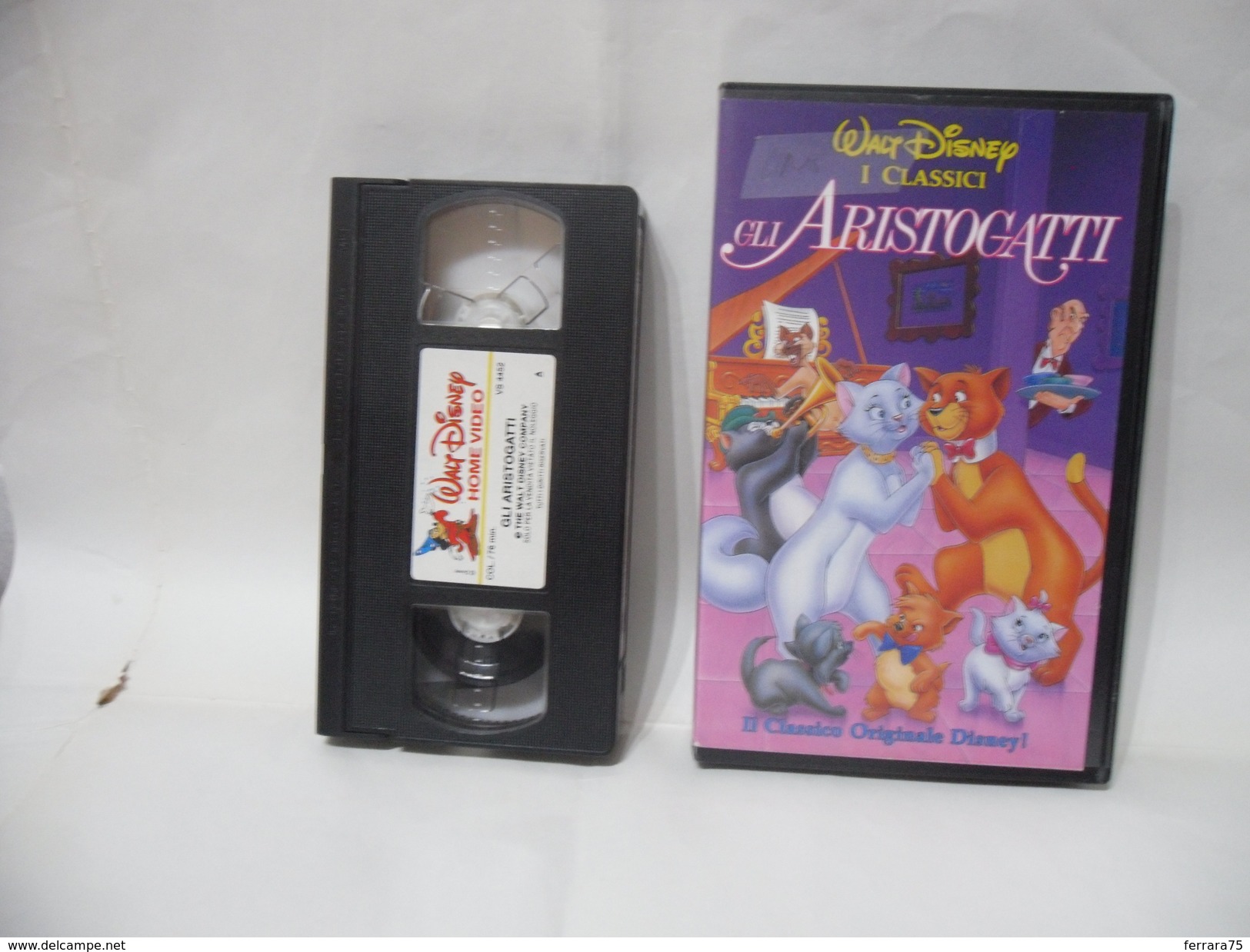 VHS WALT DISNEY I CALSSICI GLI ARISTOGATTI. - Animatie