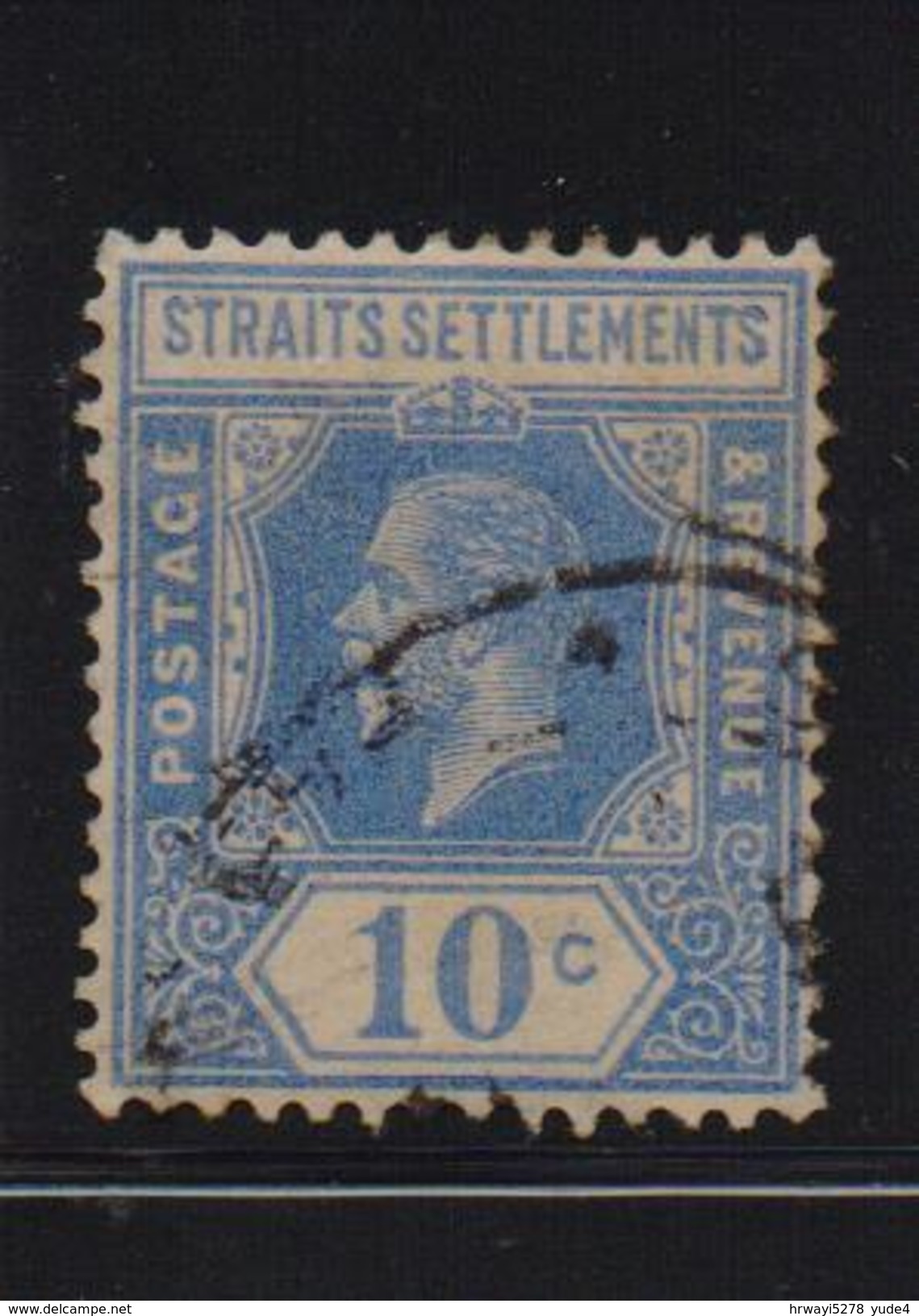 Straits Settlements 1921, Minr 167, Vfu. Cv 4,40 Euro - Straits Settlements