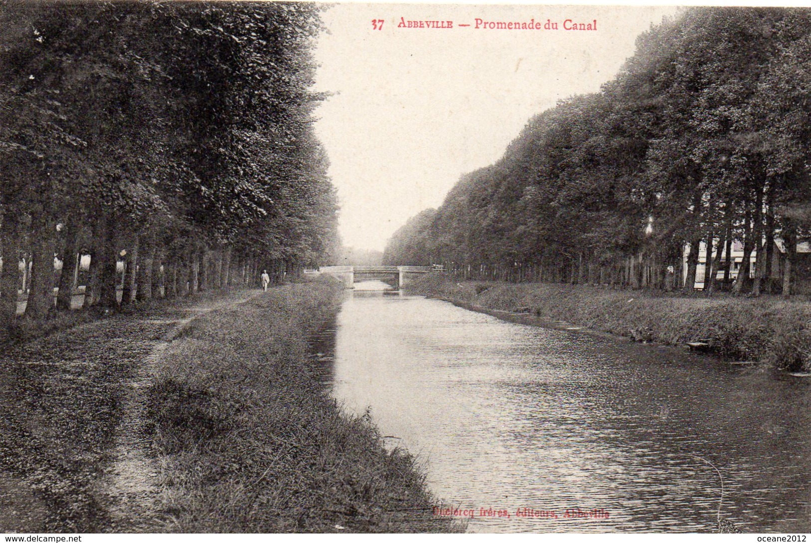 80 Abbeville. Promenade Du Canal - Abbeville