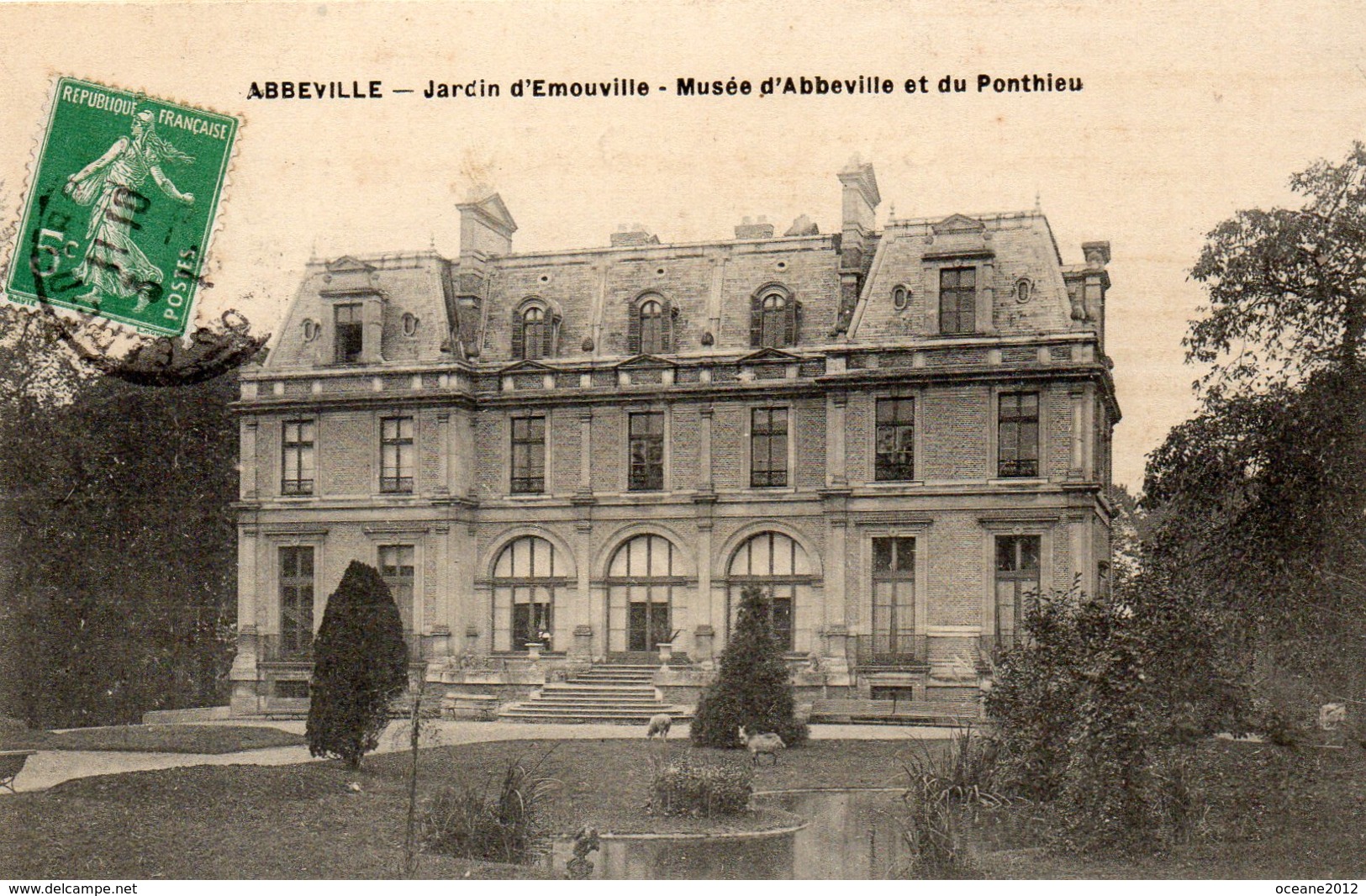 80 Abbeville. Jardin D'Emouvile. Musée D'Abbeville Et Du Ponthieu - Abbeville