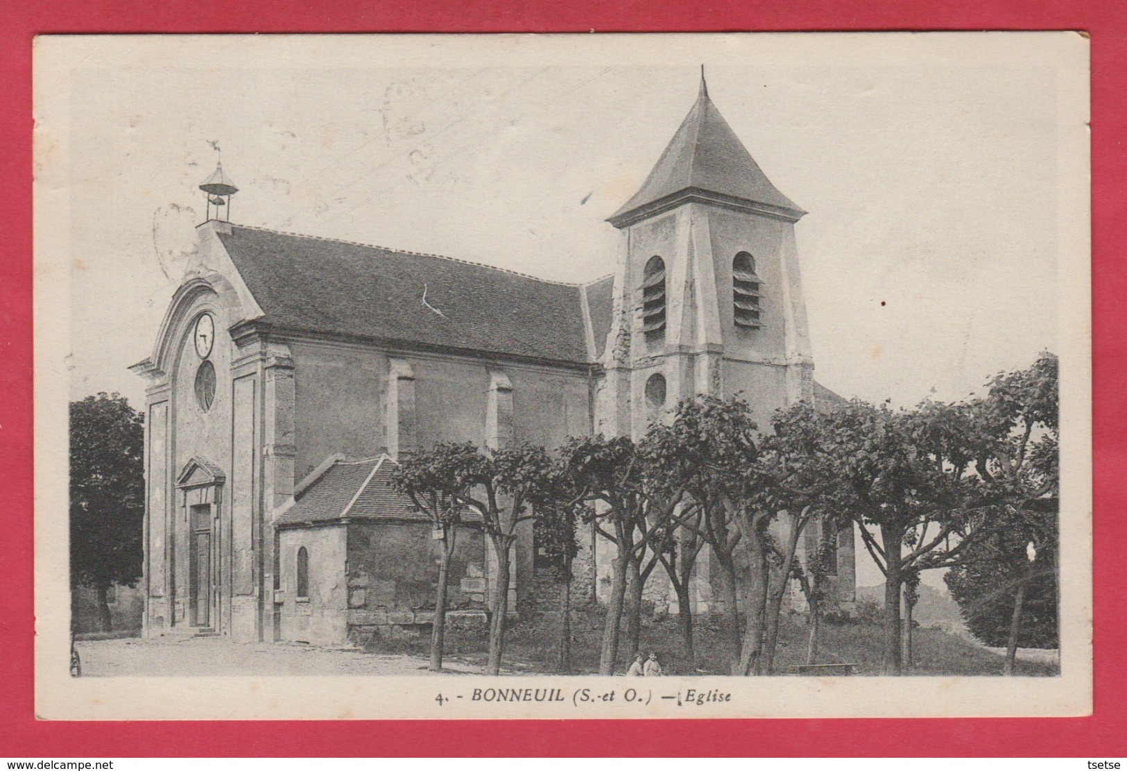 Bonneuil - L'Eglise - 1934 ( Voir Verso ) - Bonneuil Sur Marne