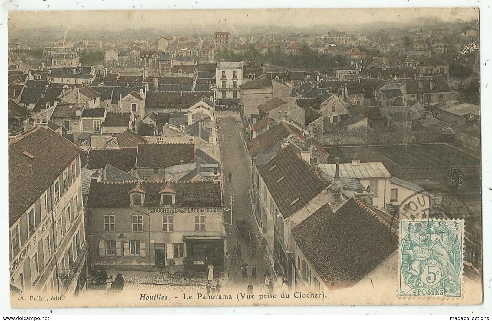 Houilles (78.Yvelines)  Panorama - Vue Prise Du Clocher - Houilles