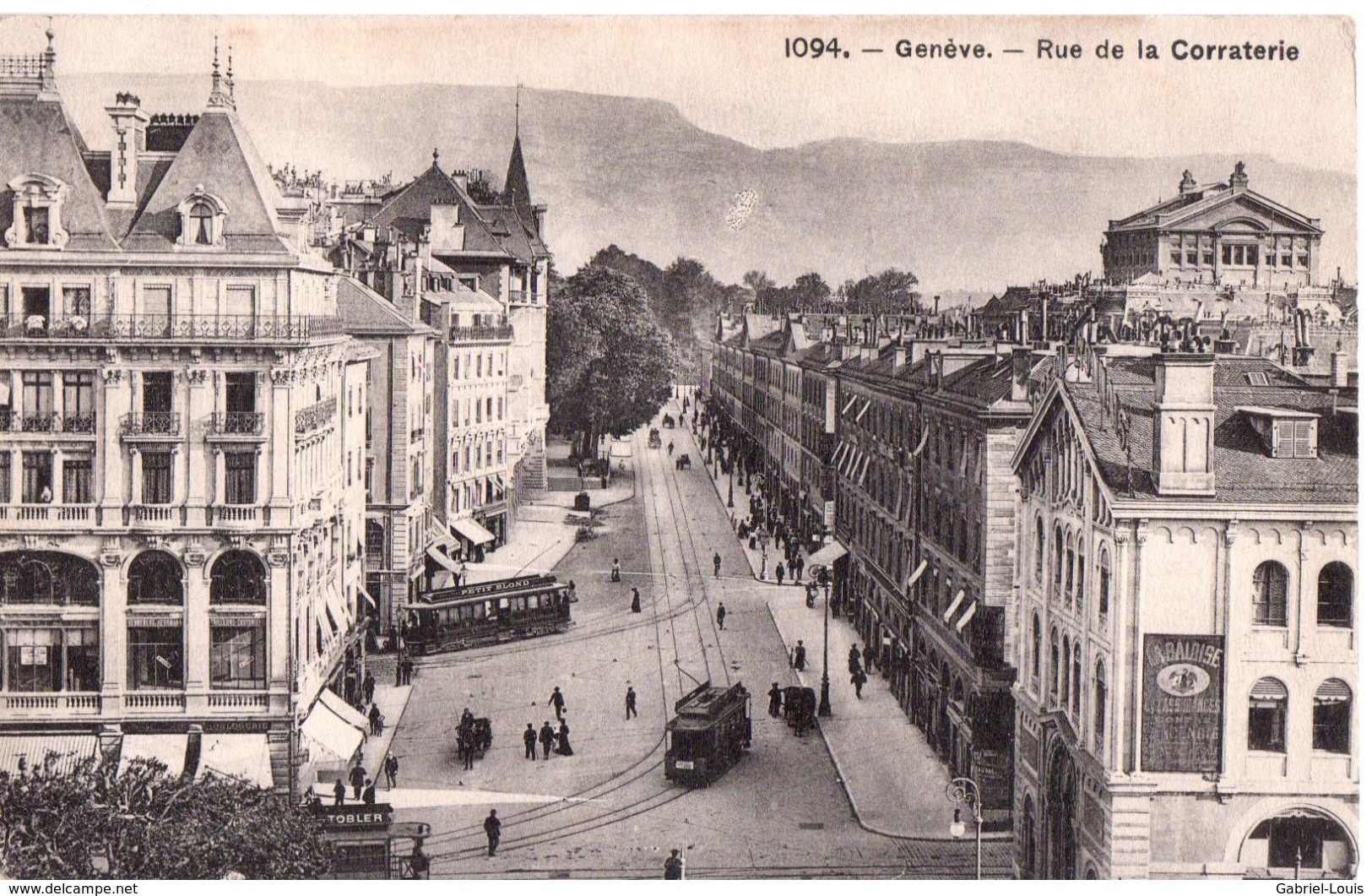 Genève. Rue Corraterie - Genève