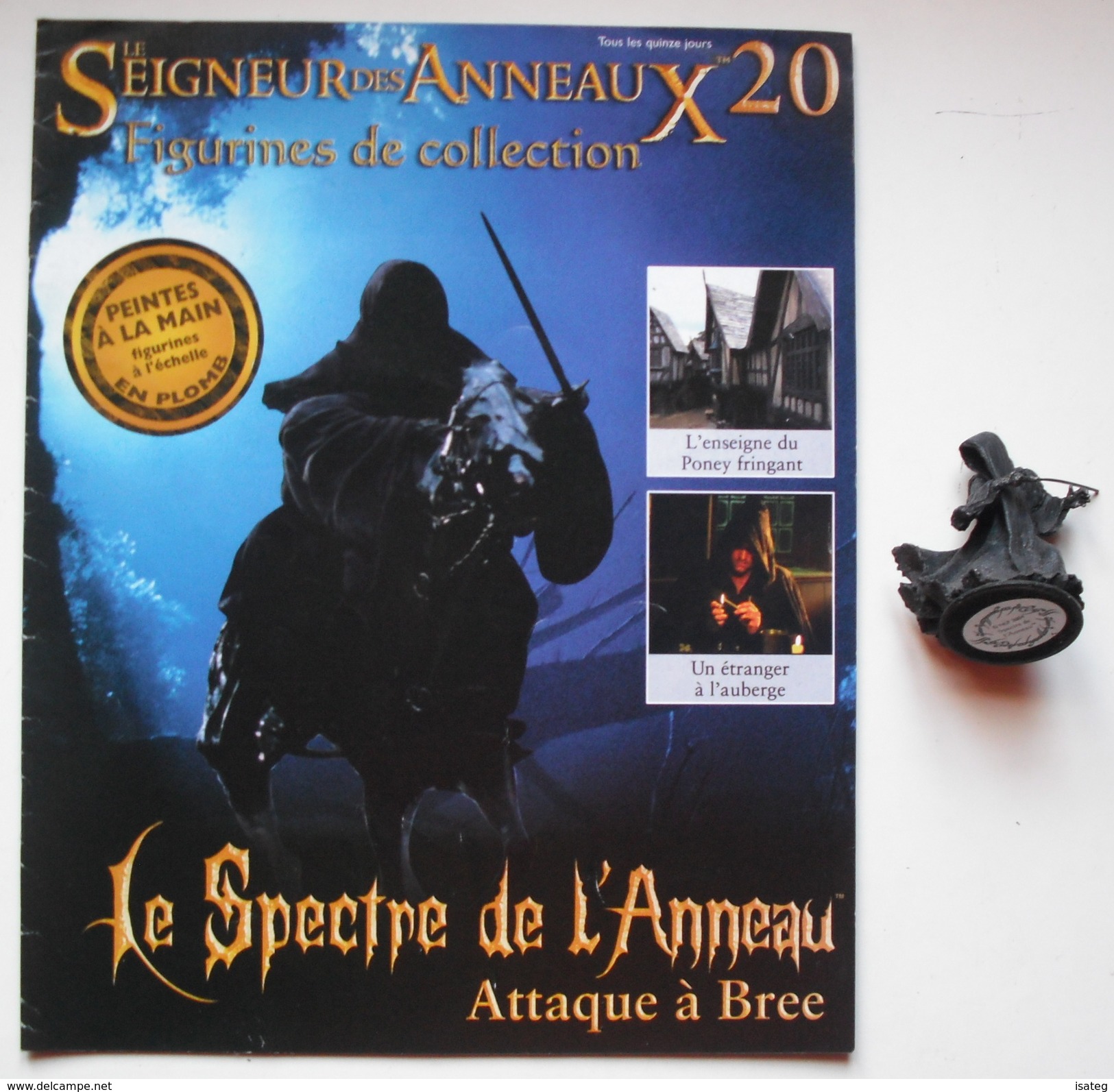 Figurine Le Seigneur Des Anneaux N°20 / Le Spectre De L'anneau - Attaque à Bree - Lord Of The Rings